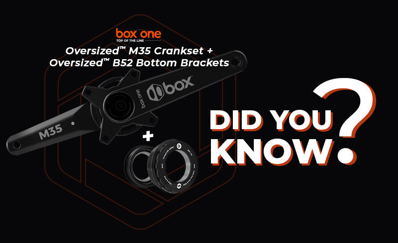 B52 Bottom Bracket & M35 Crankset — BMX Oversized Technology