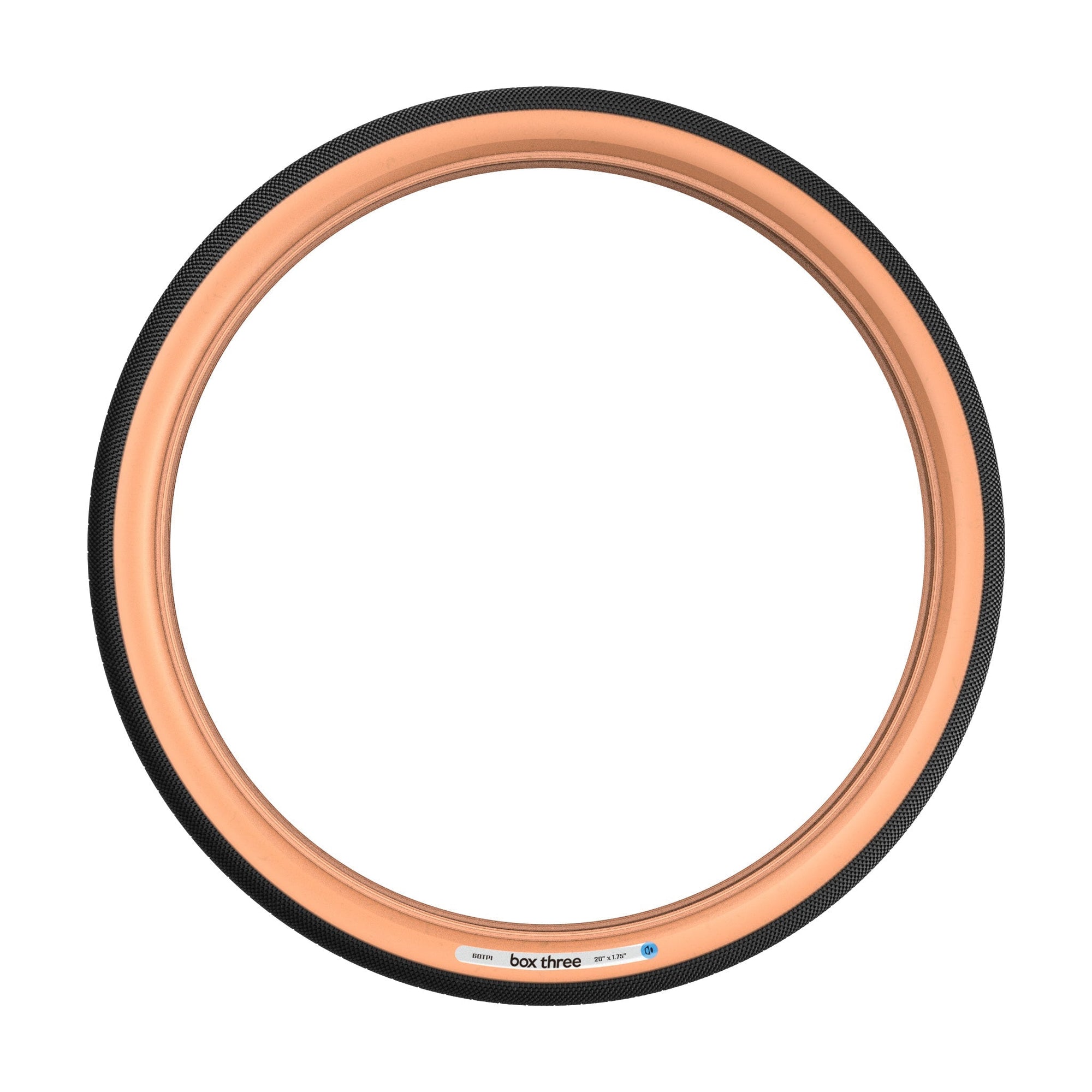 Box Three 30 TPI 20 x 1.75" Wire Bead Tire - Tan