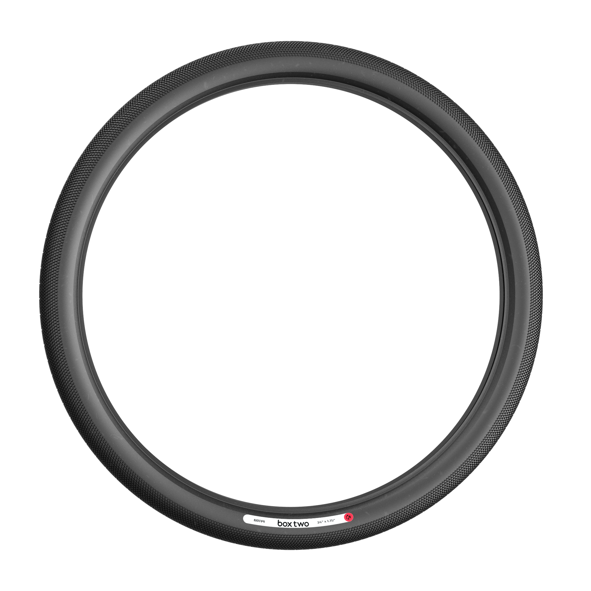 Box Two 60 TPI Wire 24 x 1.75" Tire Black