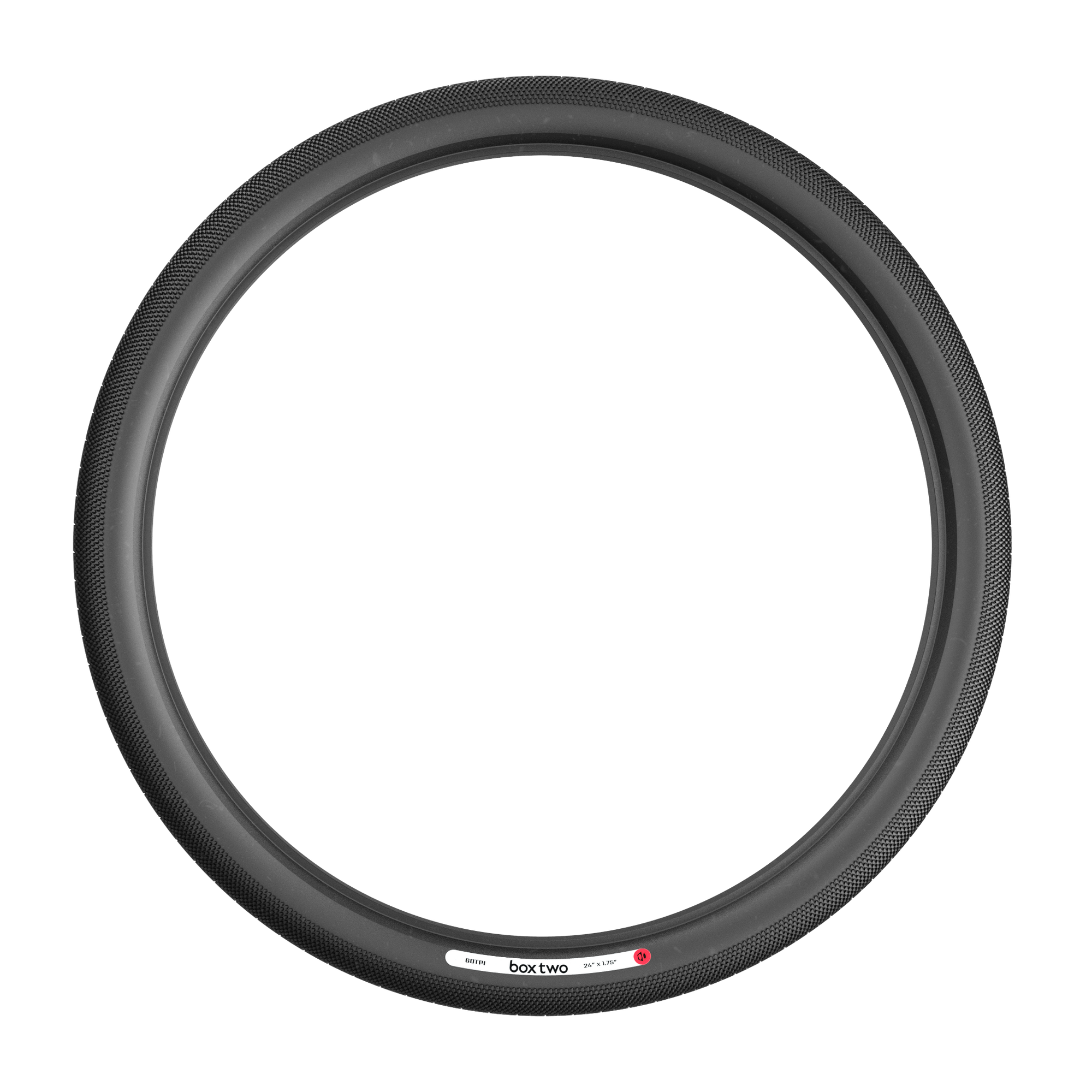 Box Two 60 TPI Wire 24 x 1.75" Tire Black