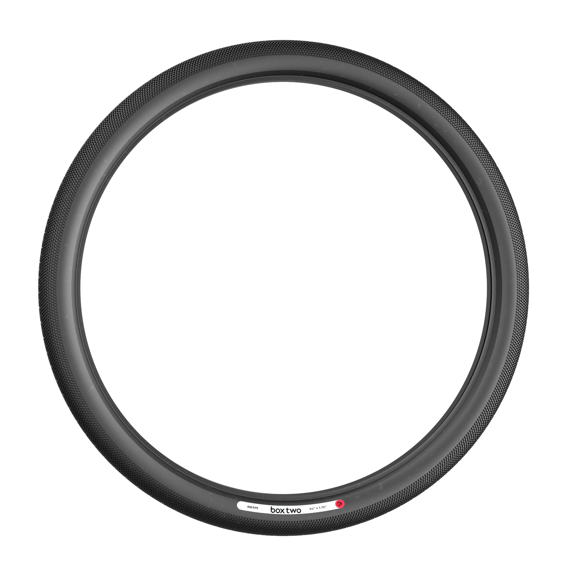 Box Two 60 TPI Wire 24 x 1.75" Tire Black