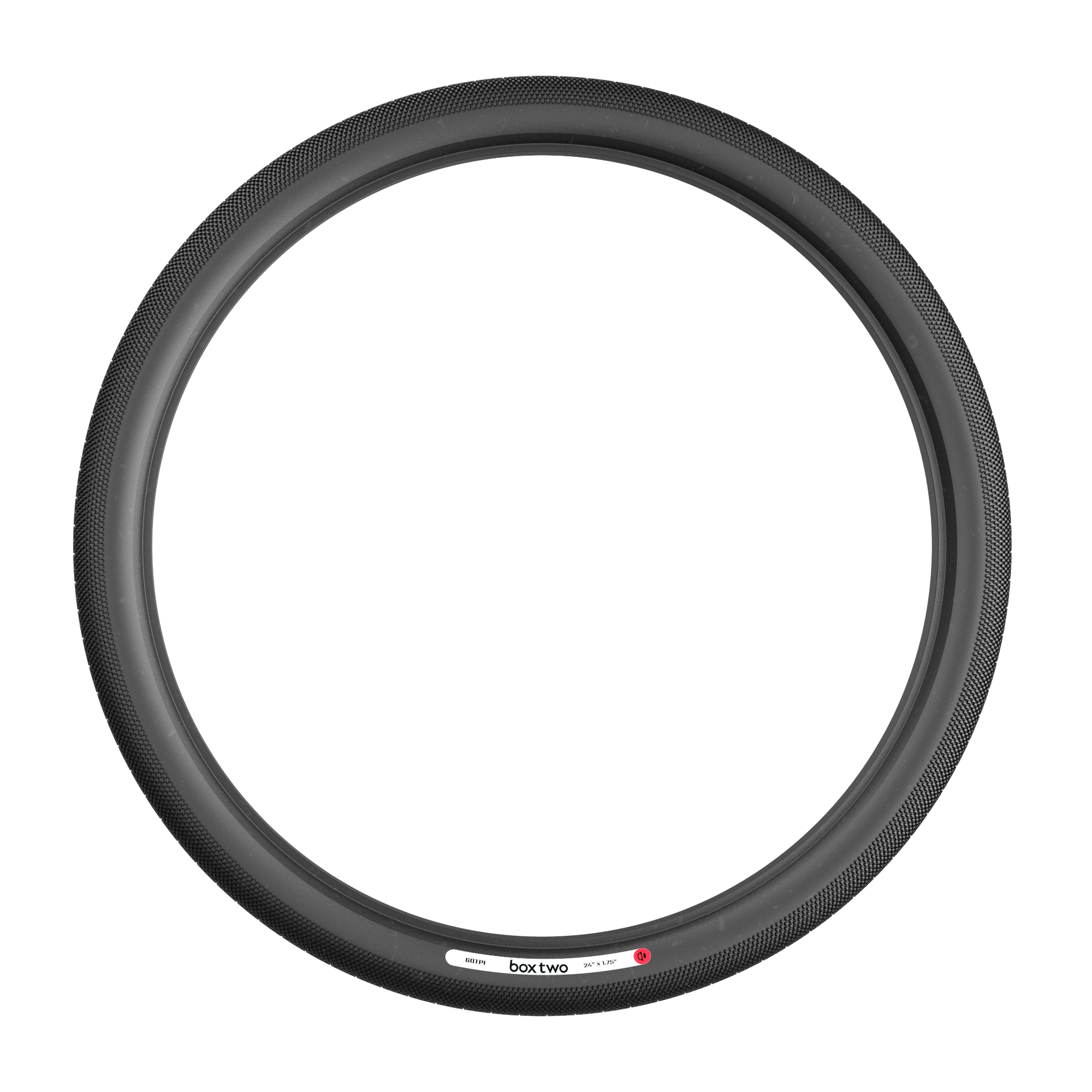 Box Two 60 TPI Wire 24 x 1.75" Tire Black