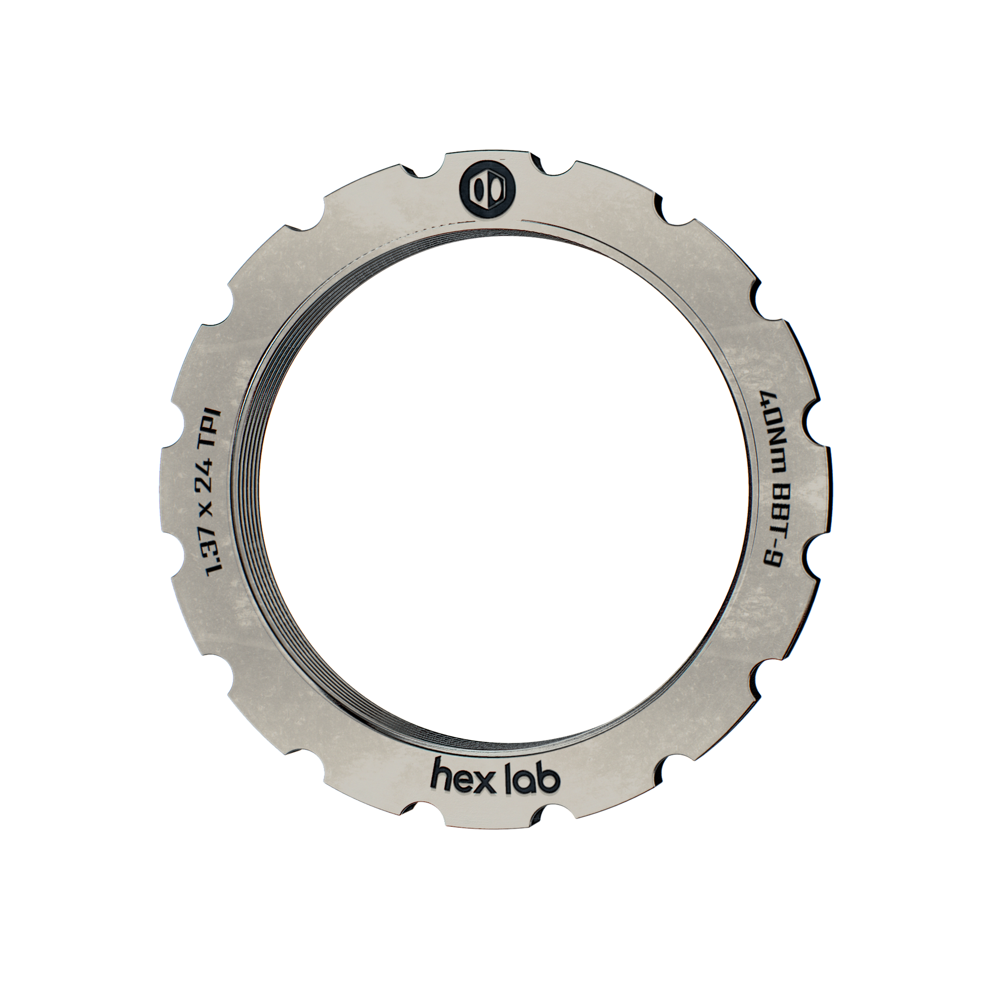 Hex Lab Titanium Lock Ring