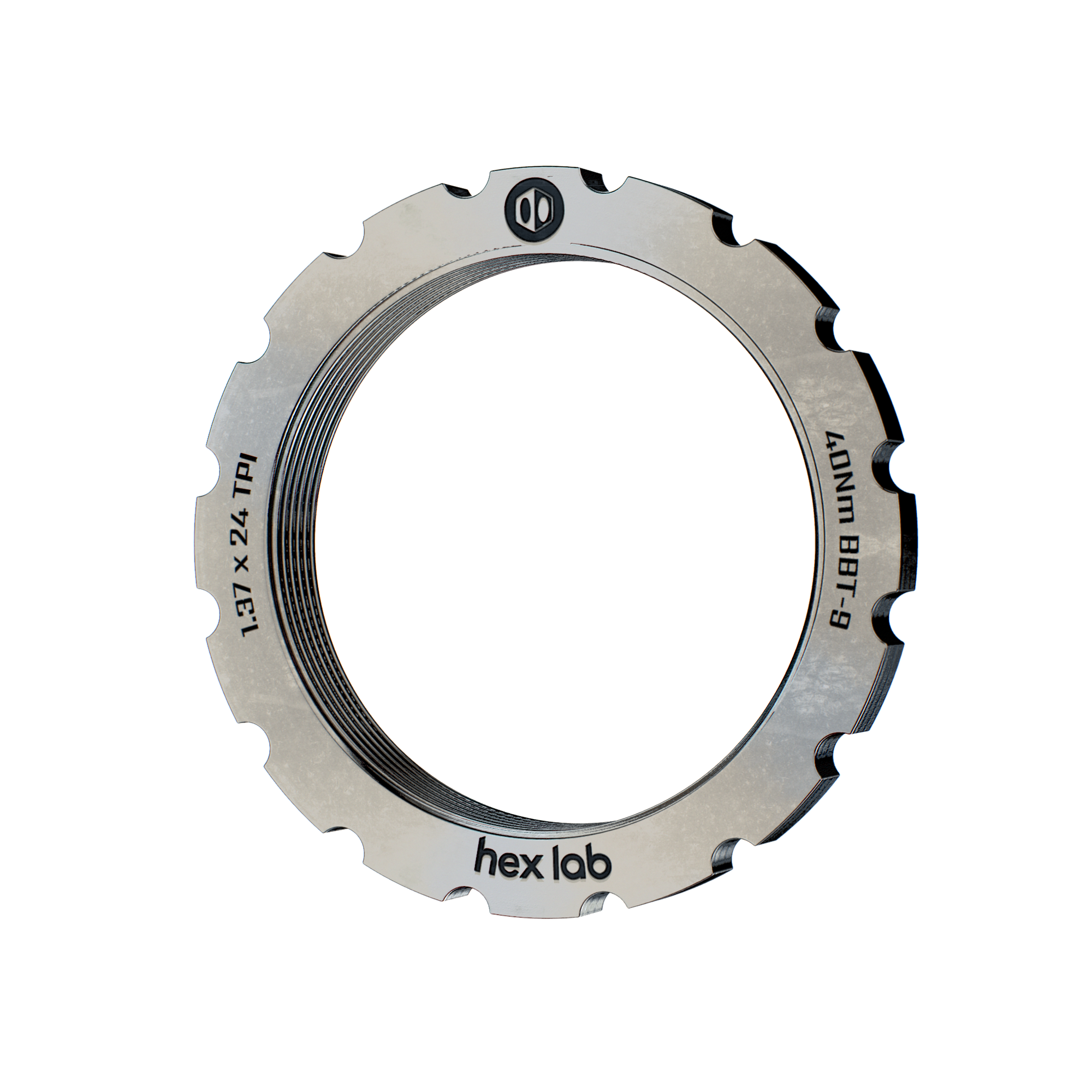 Hex Lab Titanium Lock Ring