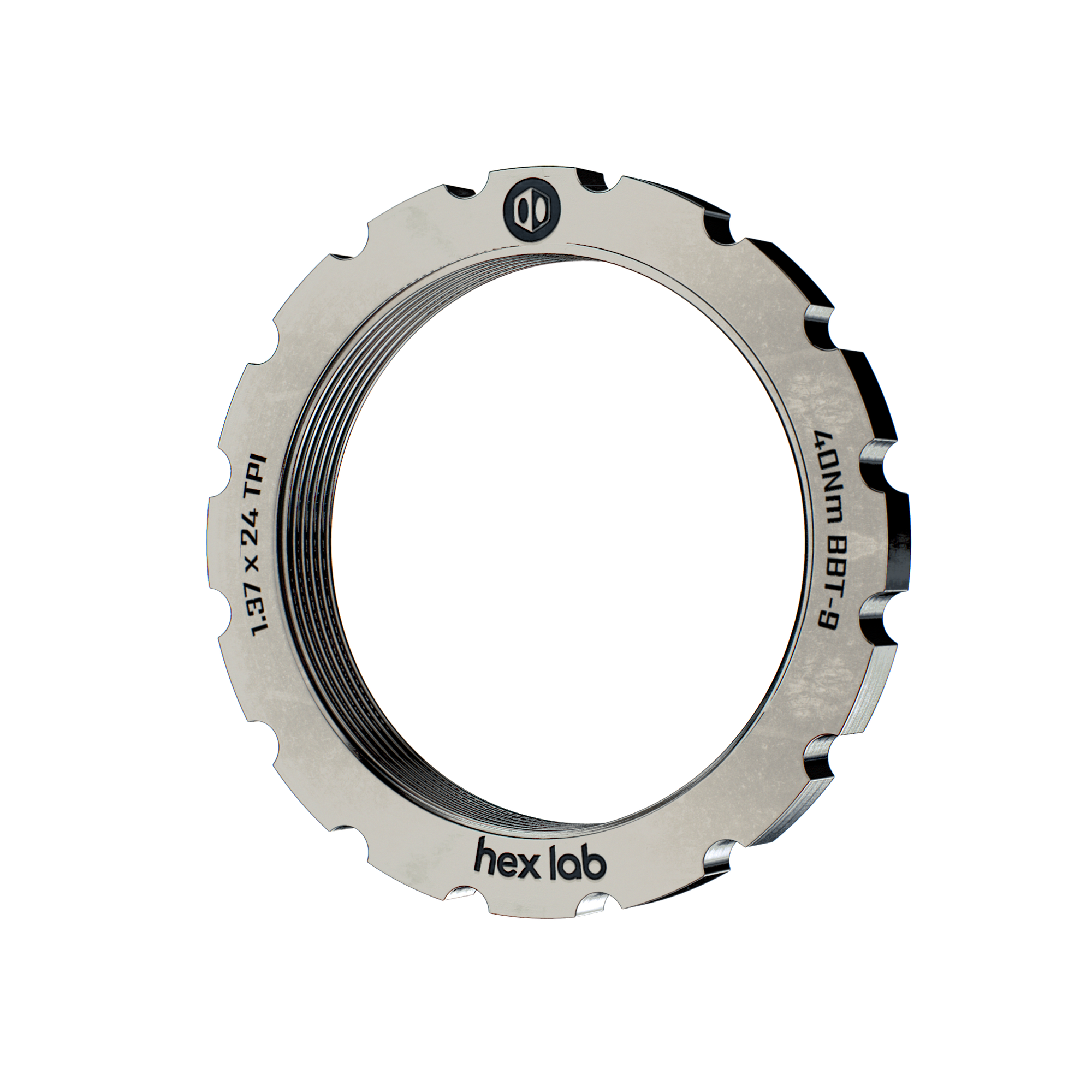 Hex Lab Titanium Lock Ring