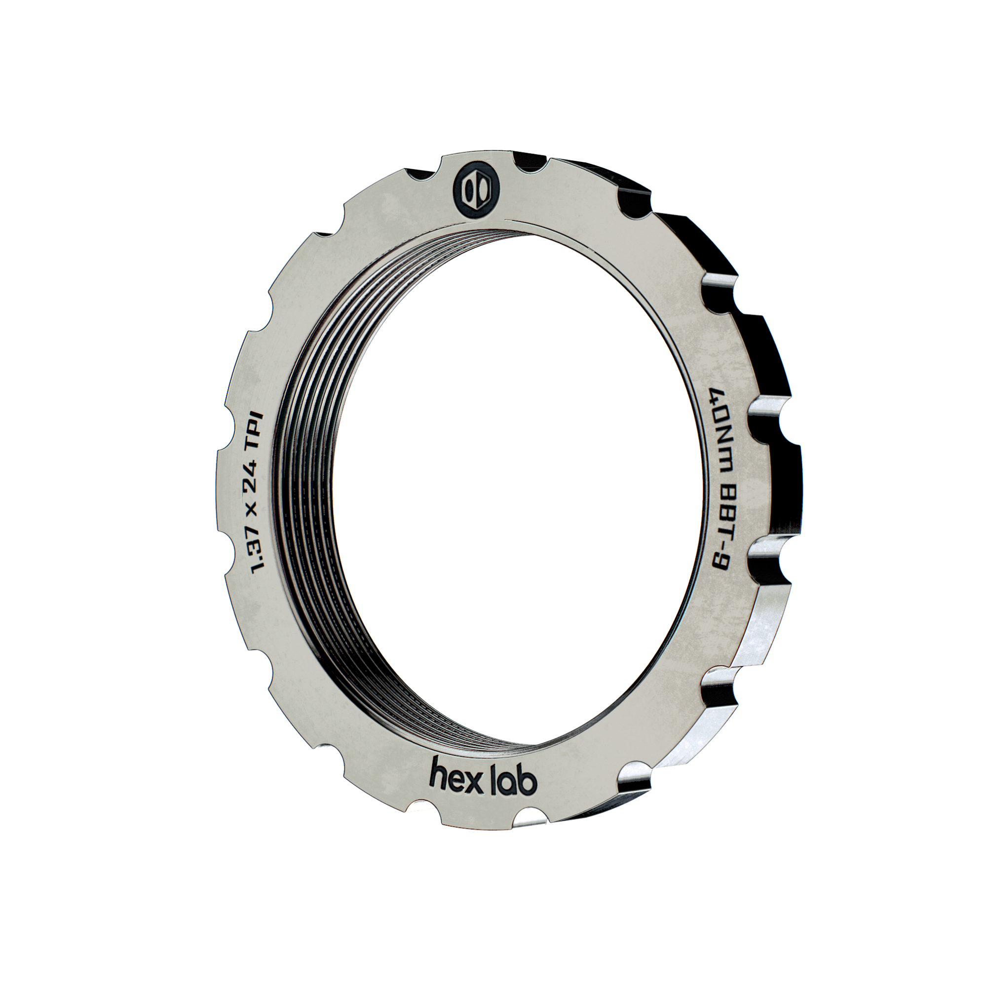 Hex Lab Titanium Lock Ring