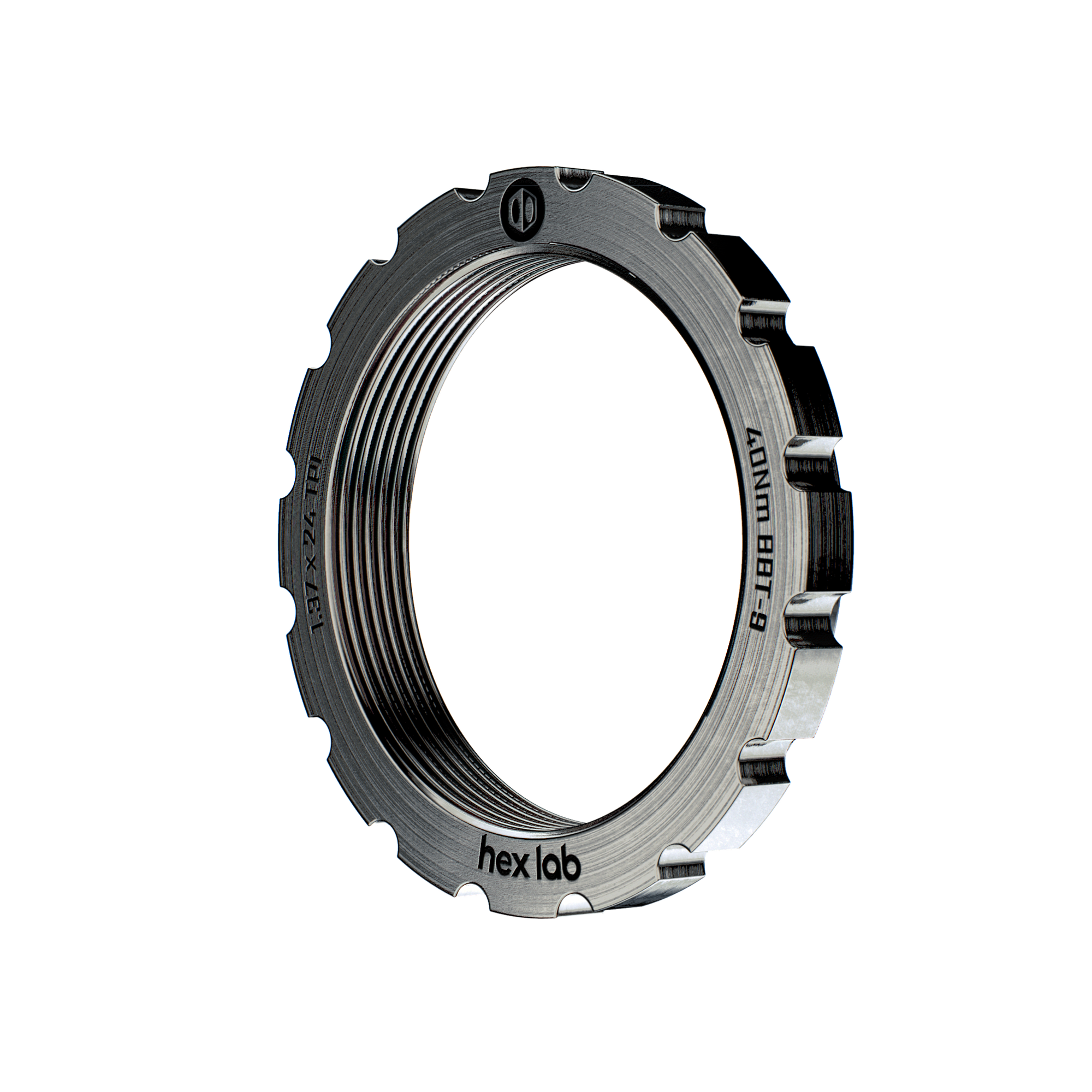 Hex Lab Titanium Lock Ring