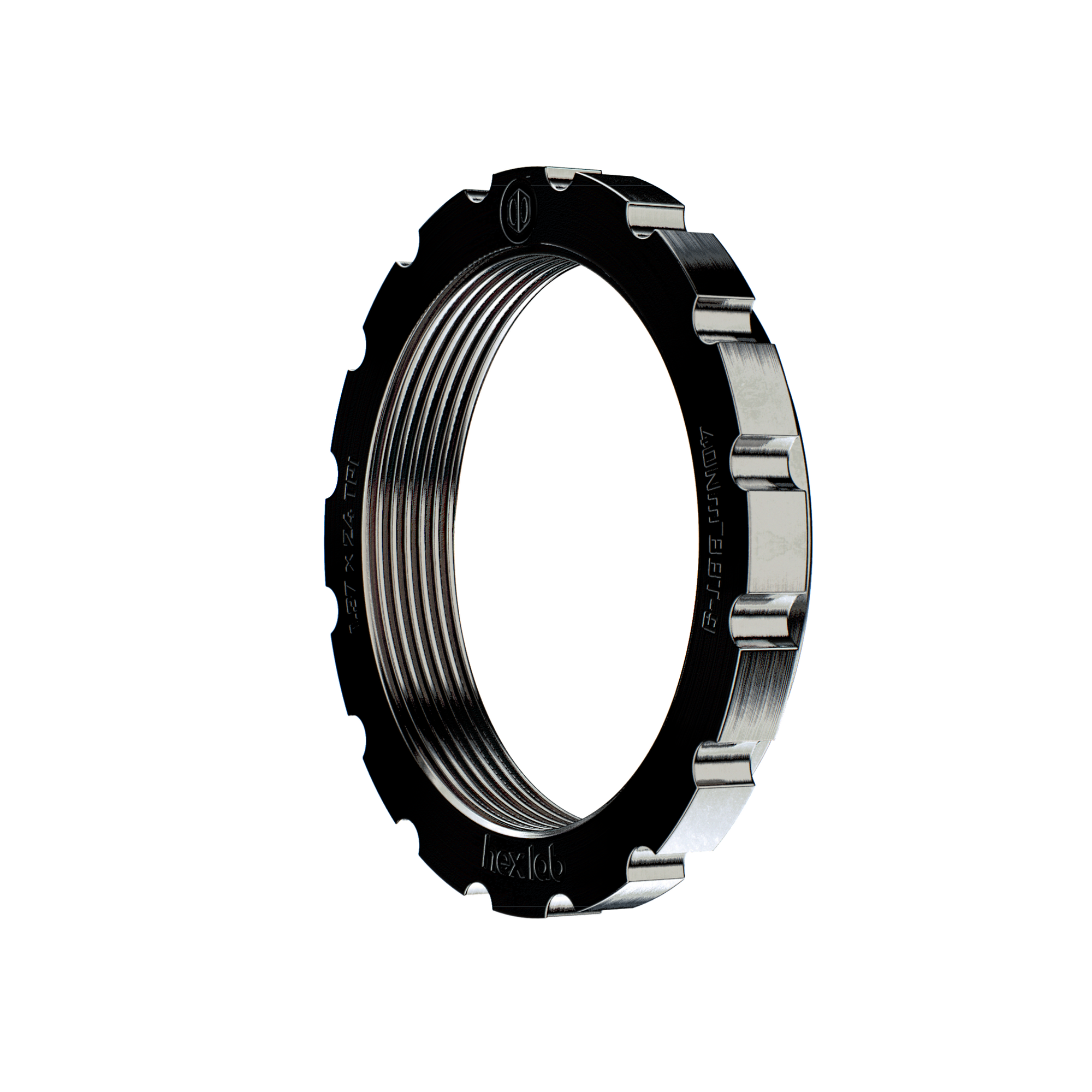 Hex Lab Titanium Lock Ring