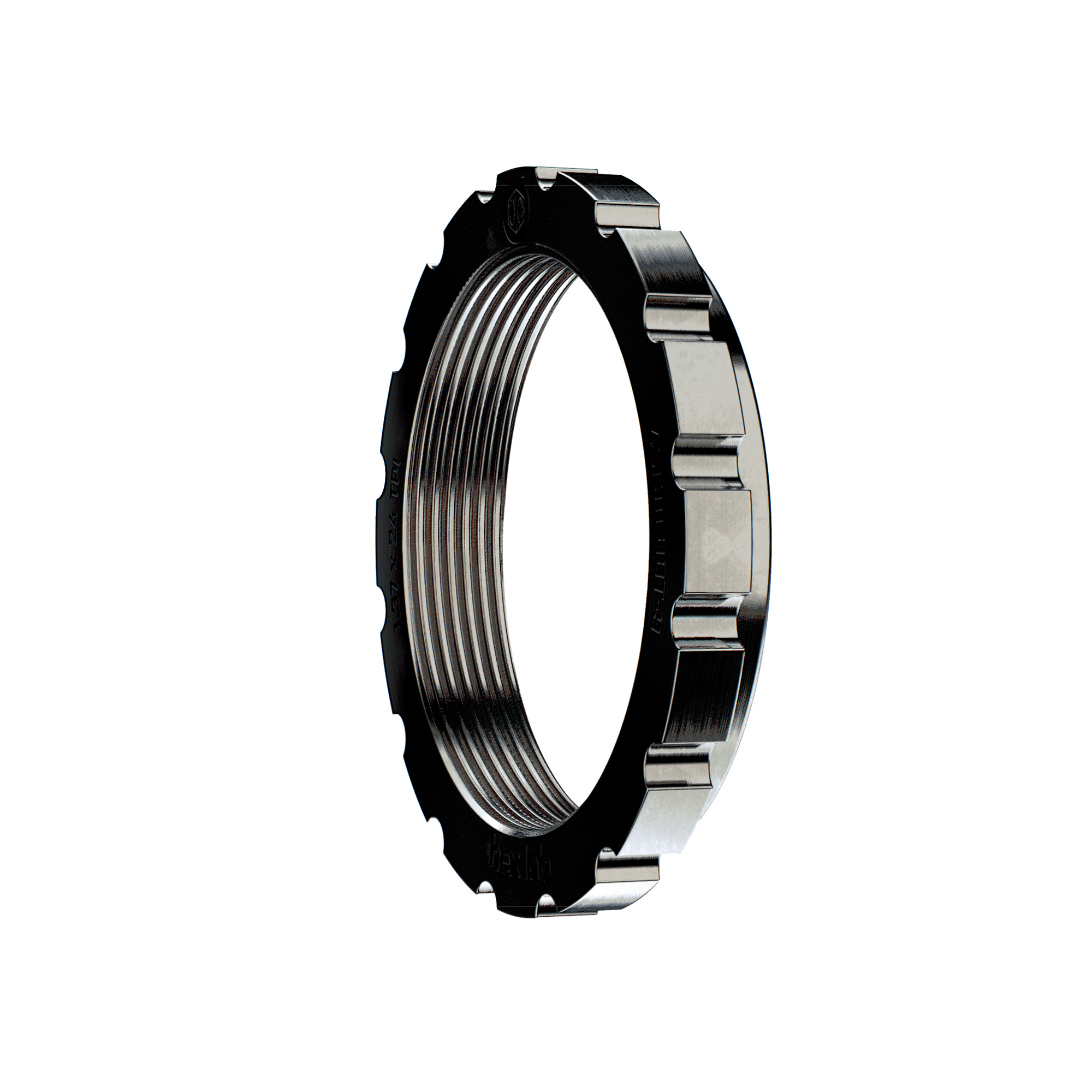 Hex Lab Titanium Lock Ring