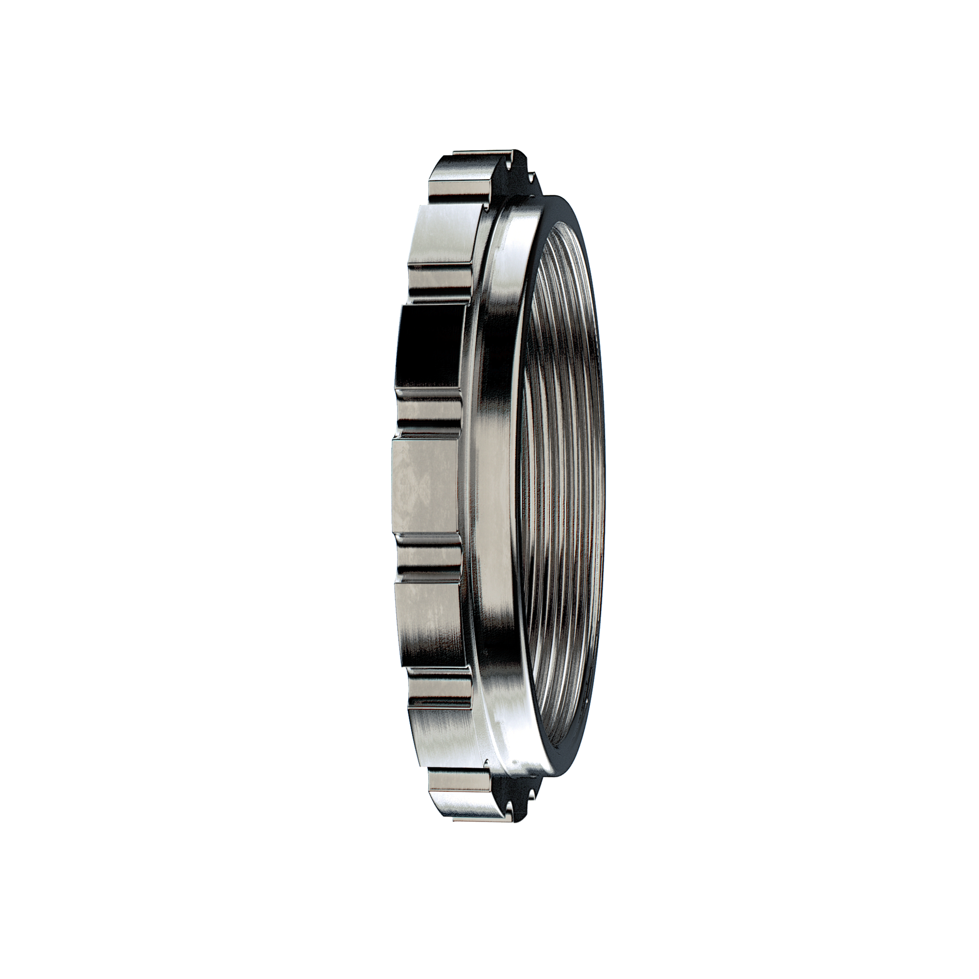 Hex Lab Titanium Lock Ring