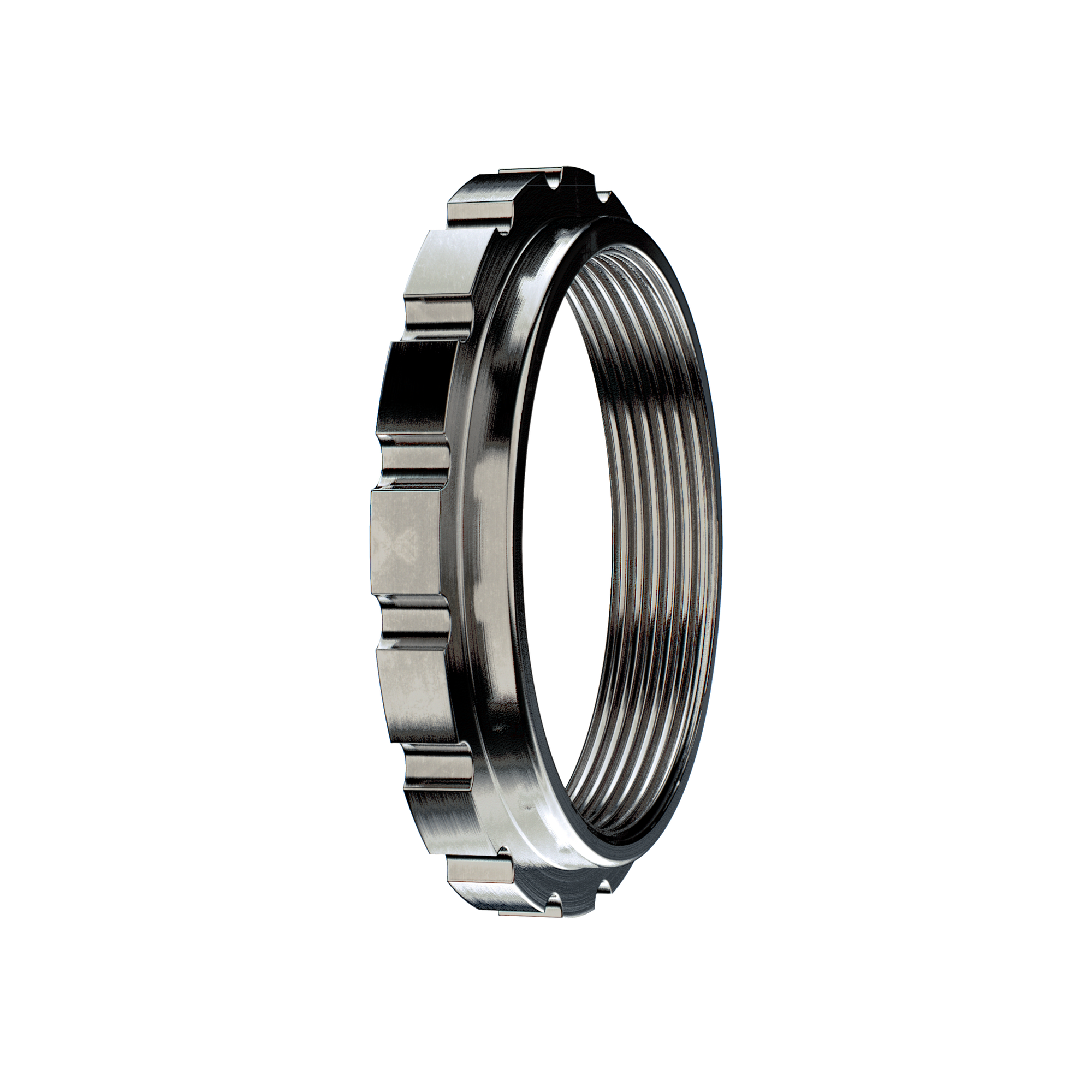 Hex Lab Titanium Lock Ring