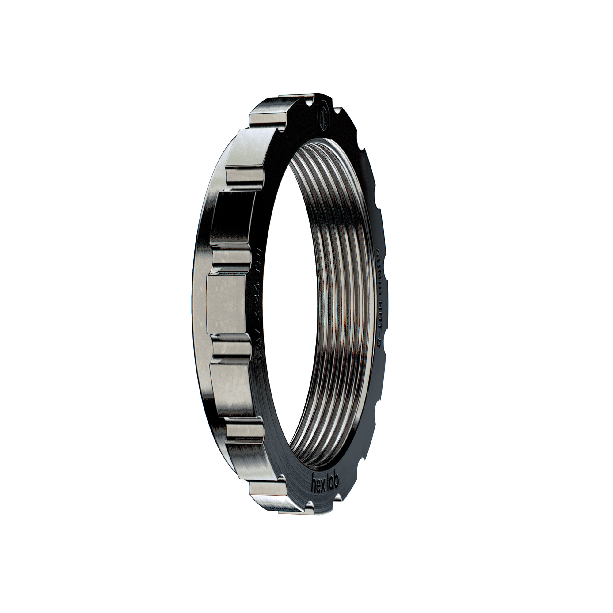 Hex Lab Titanium Lock Ring