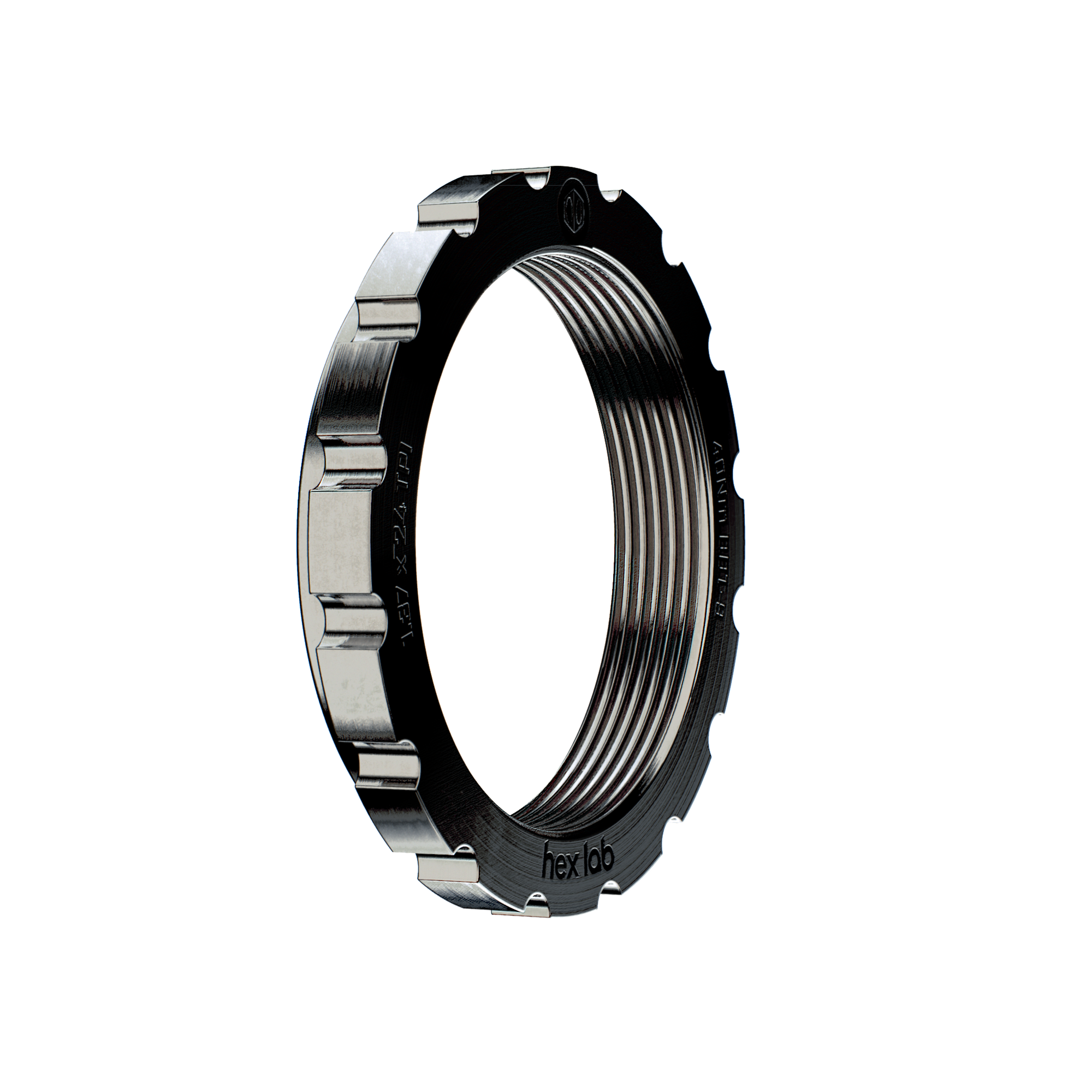 Hex Lab Titanium Lock Ring
