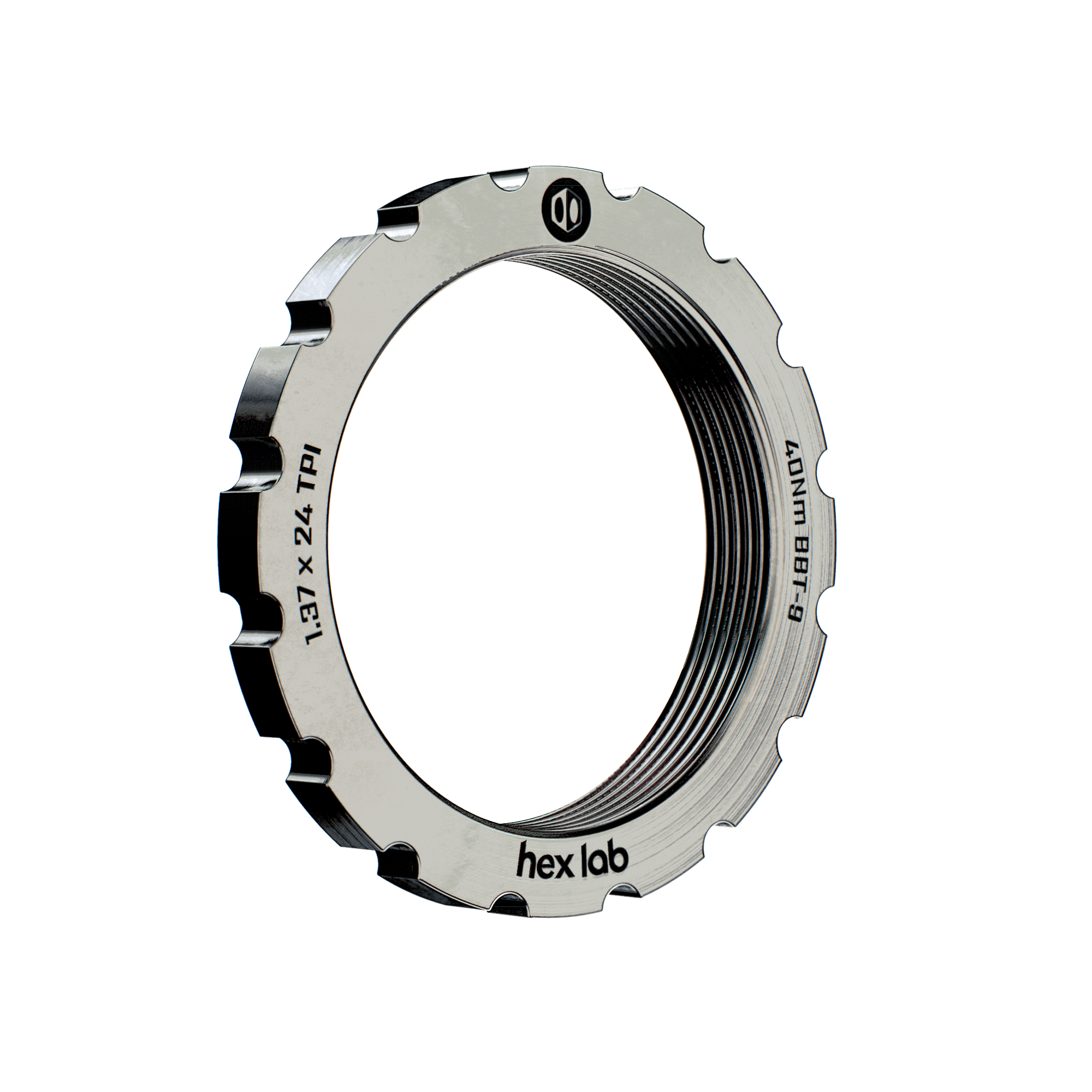 Hex Lab Titanium Lock Ring