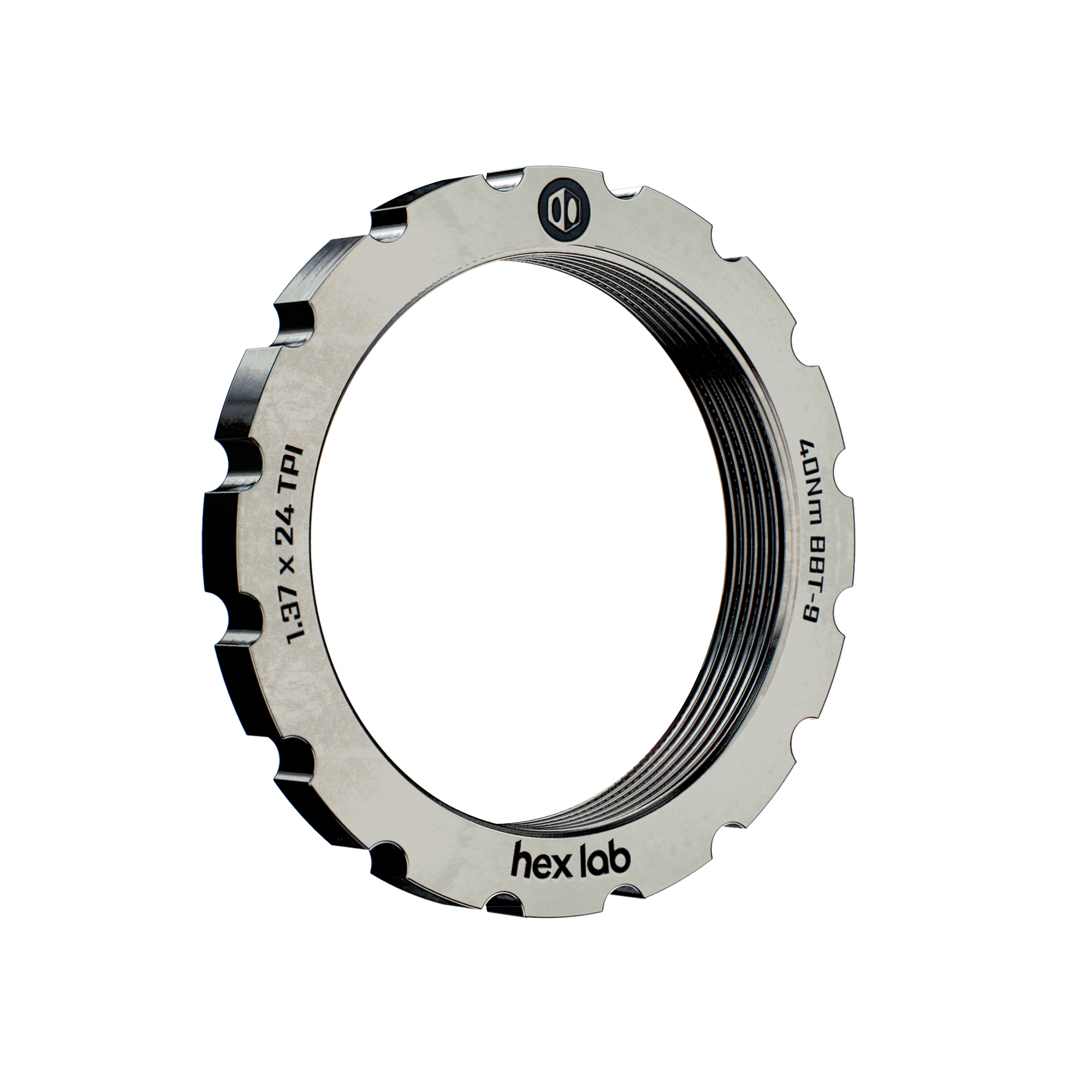 Hex Lab Titanium Lock Ring