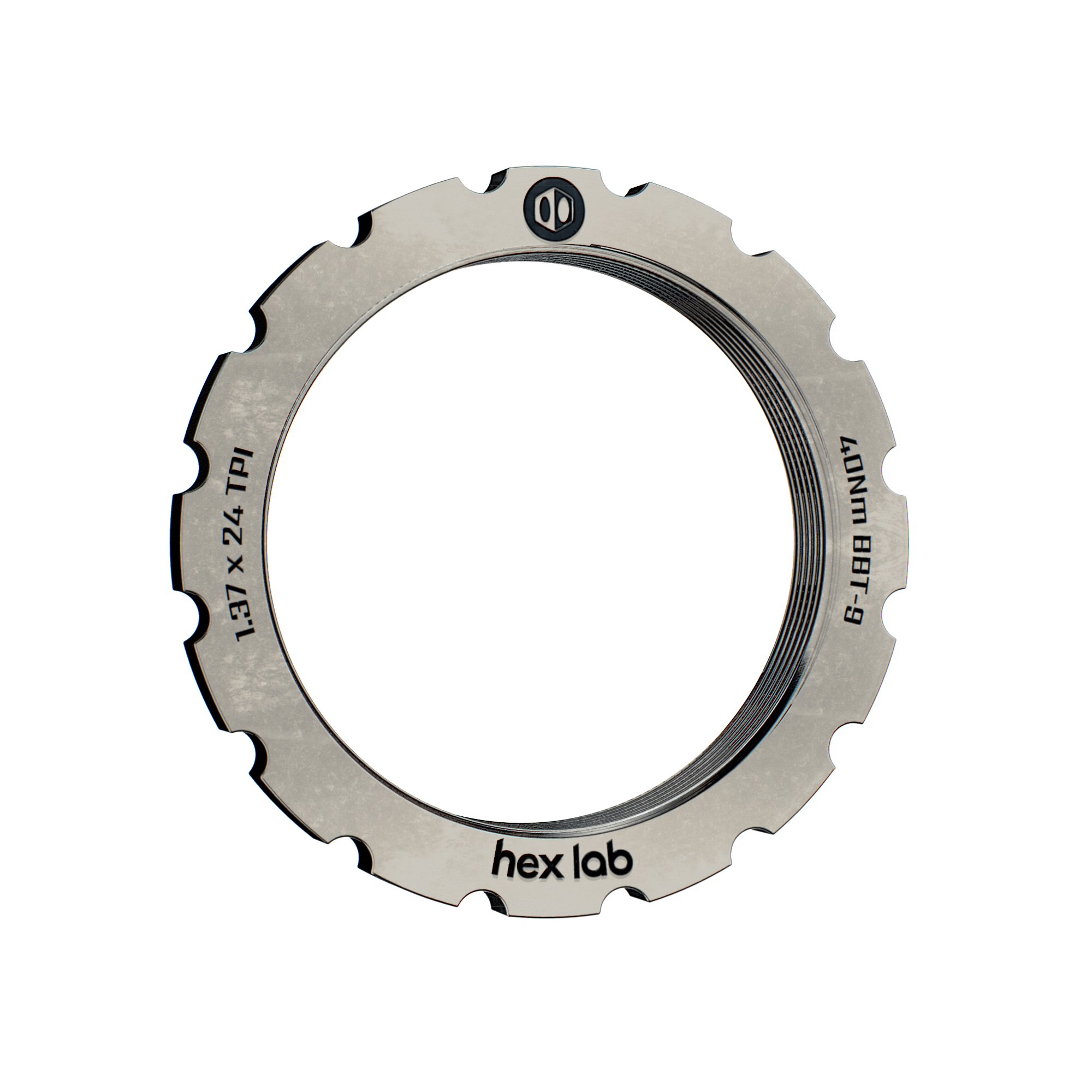 Hex Lab Titanium Lock Ring