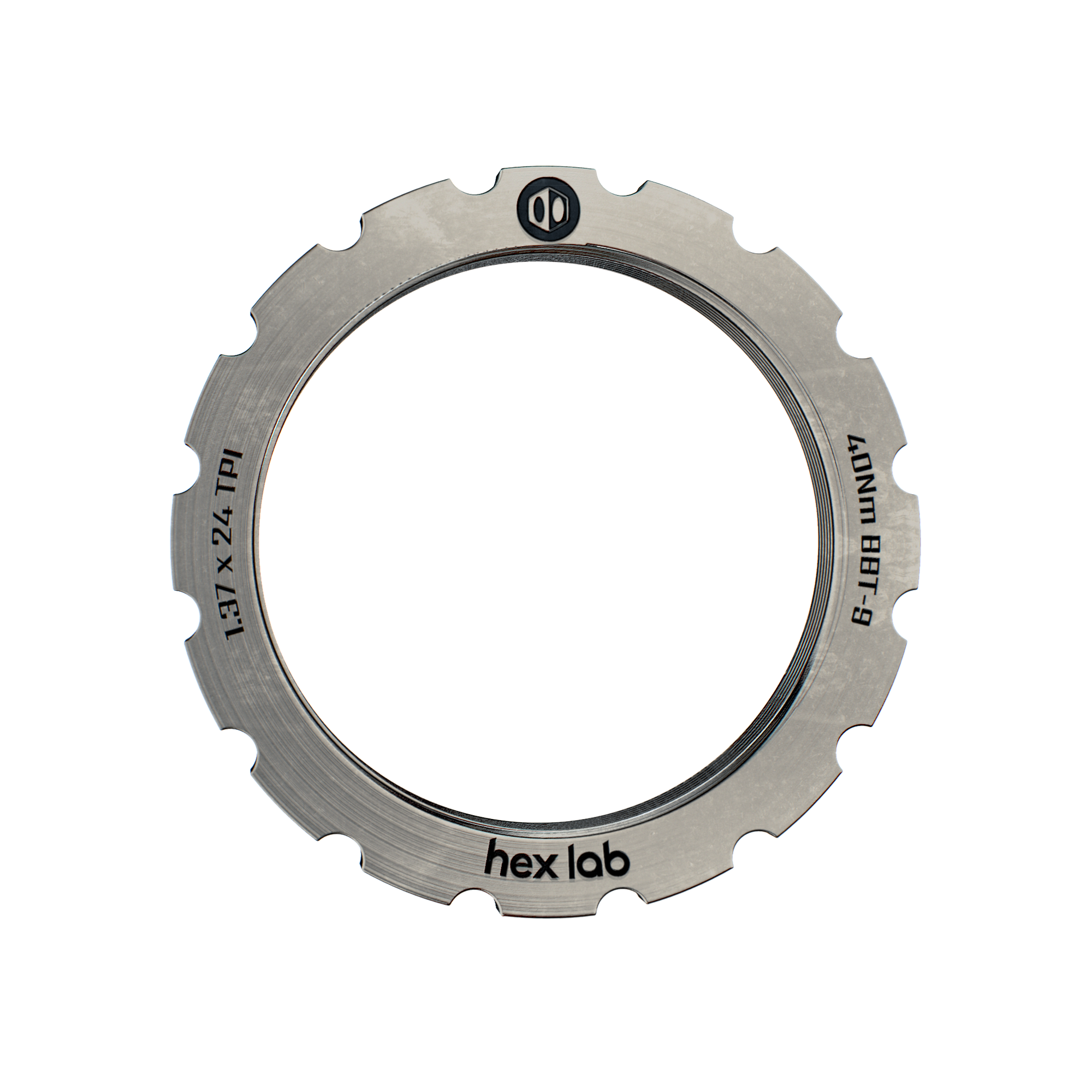 Hex Lab Titanium Lock Ring