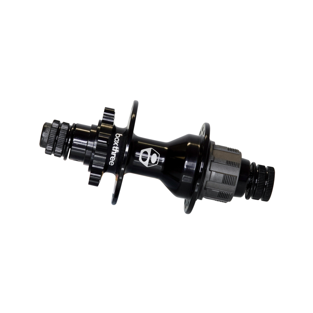 正規L.G.B. beyond boxer setup 希少上下サイズ0 Box Three Expert 110 X 10mm 28 Hole Disc Rear Hub