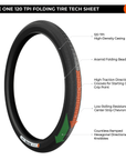 Box One 120 TPI 20" (406mm) Folding Tire