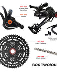 Box One/Two P9 X-Wide Multi Shift Groupset