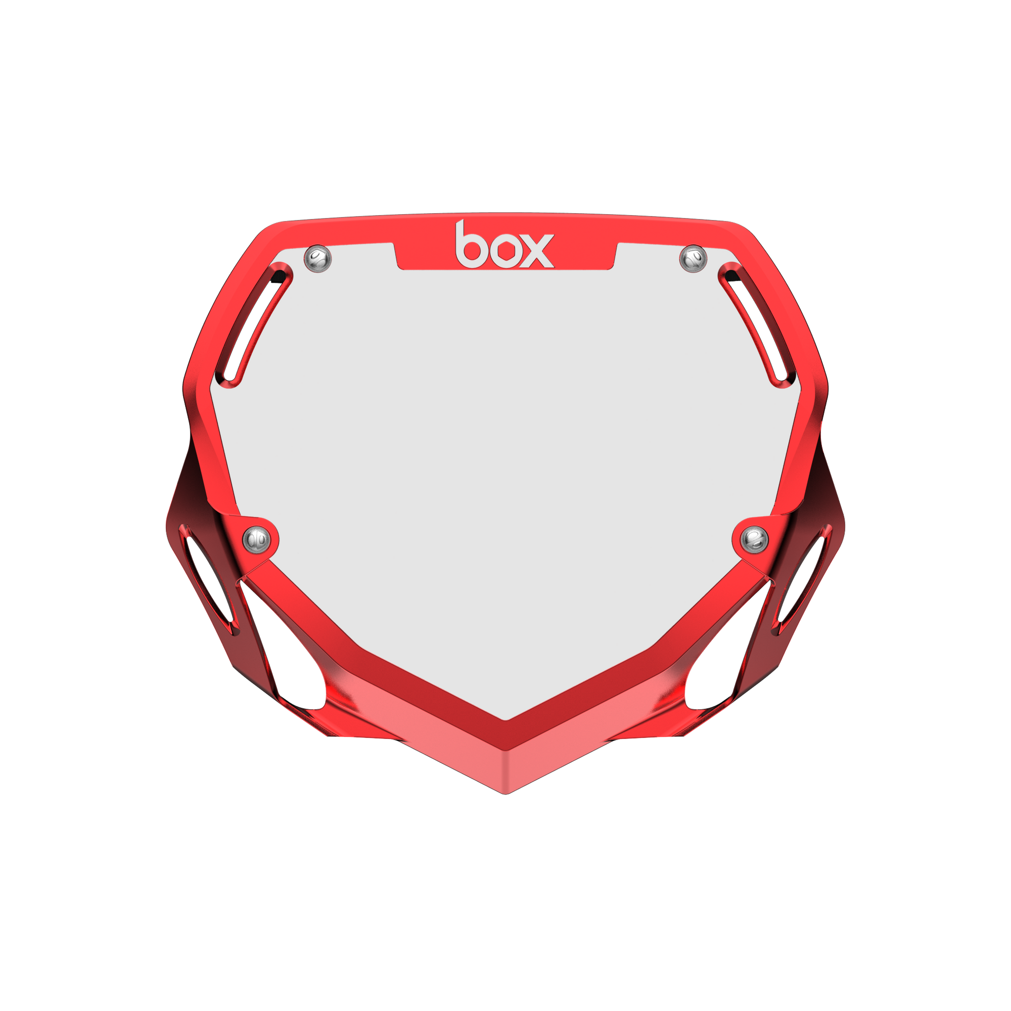 Box Two Chrome Number Plate - Box®