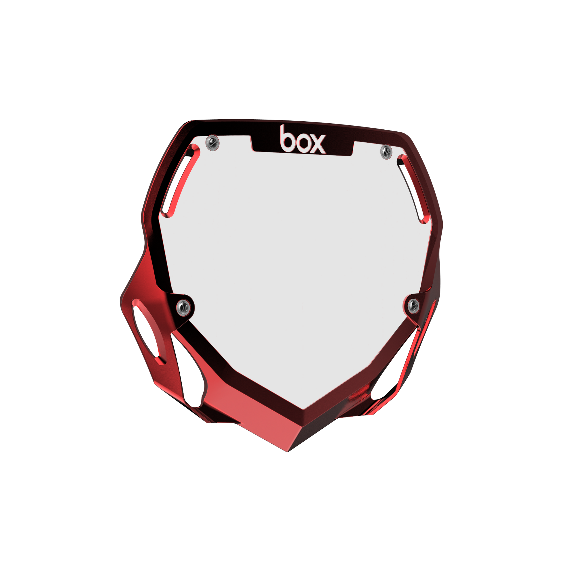 Box Two Chrome Number Plate - Box®