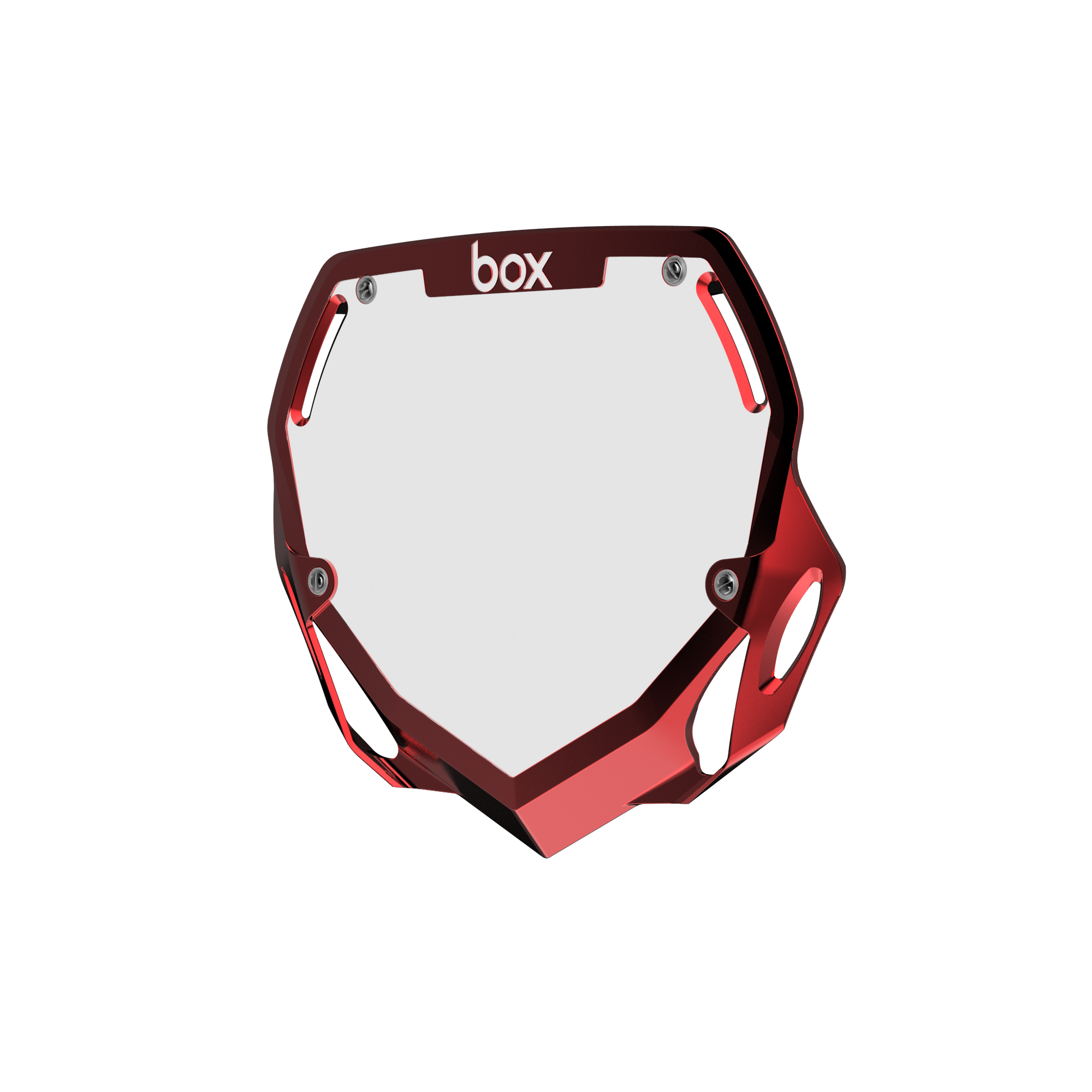 Box Two Chrome Number Plate - Box®