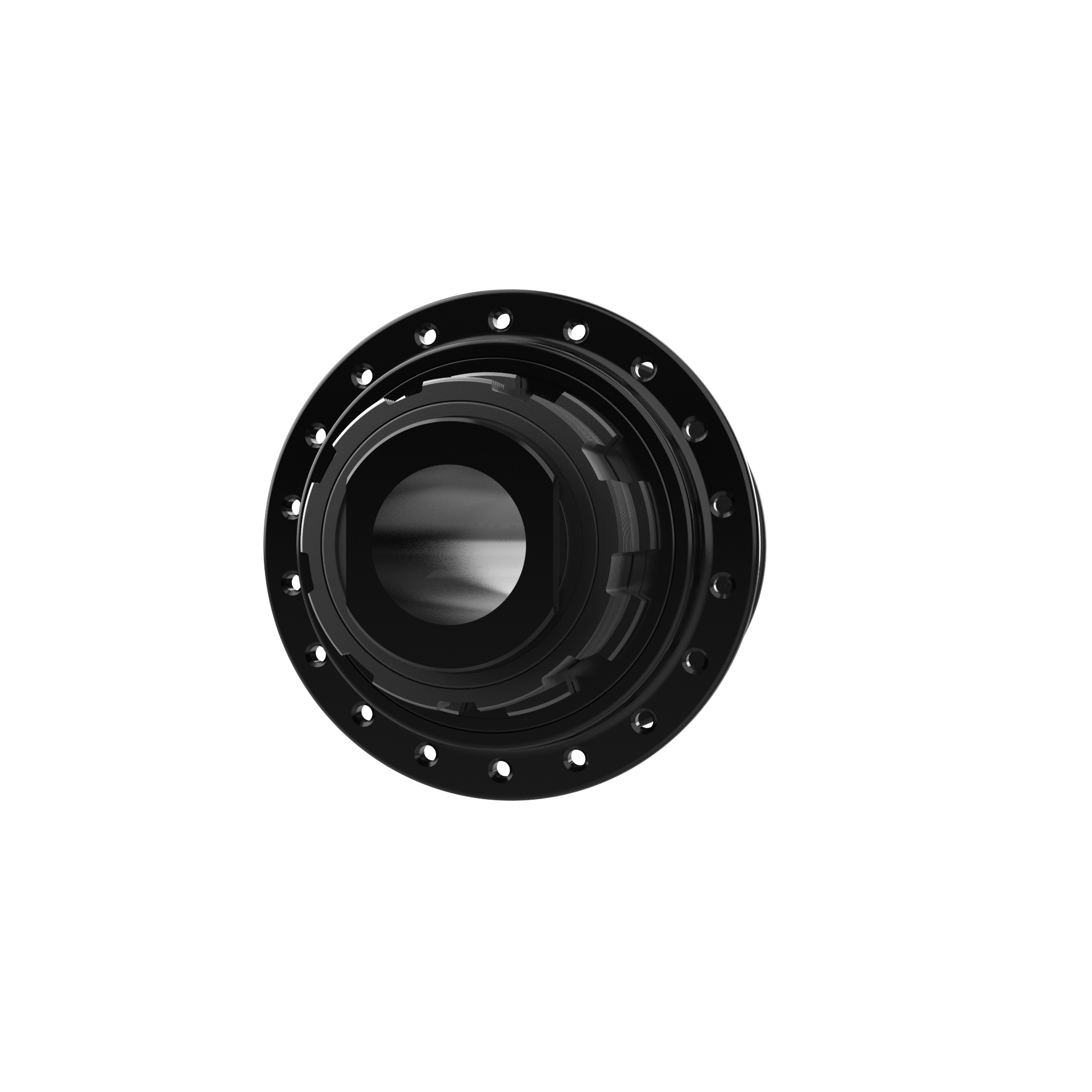 Box One Stealth Pro Oversized 20mm Disc Rear Hub