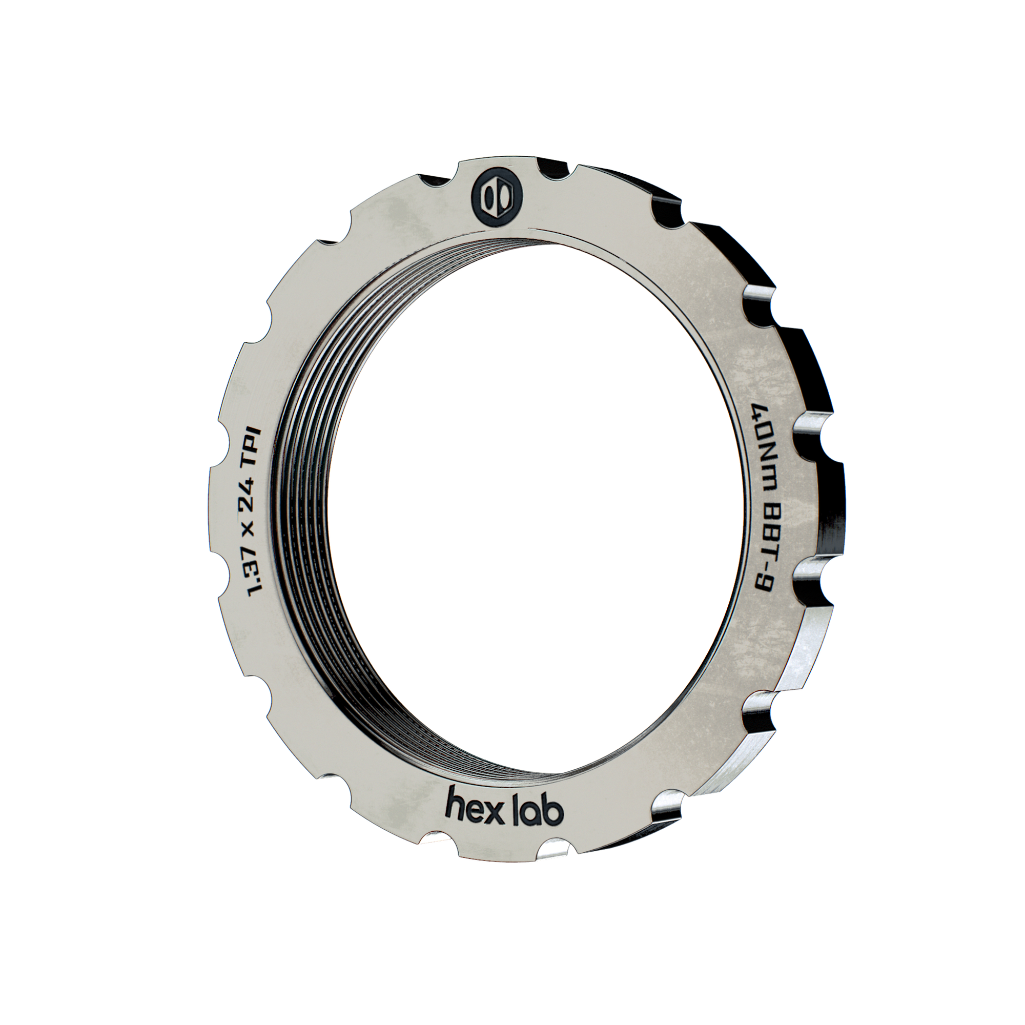 Hex Lab Titanium Lock Ring