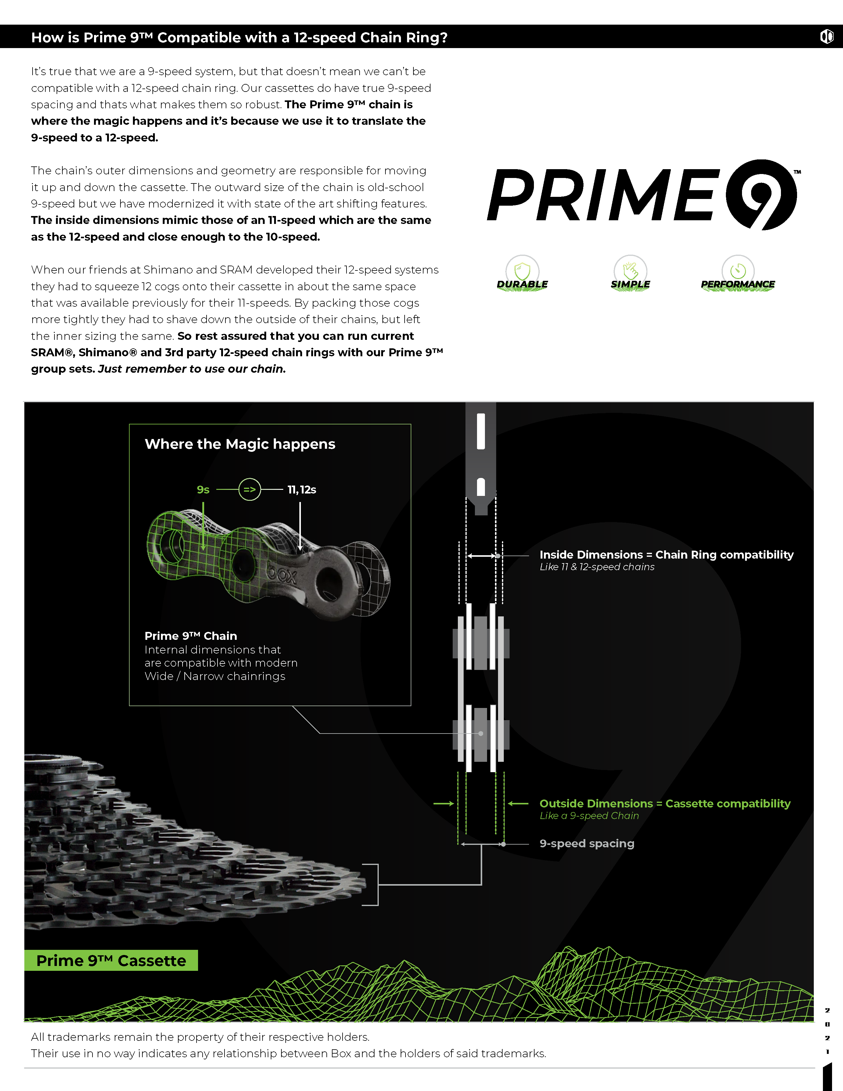 BOX Components Box 3 Prime 9 Drivetrain 2020