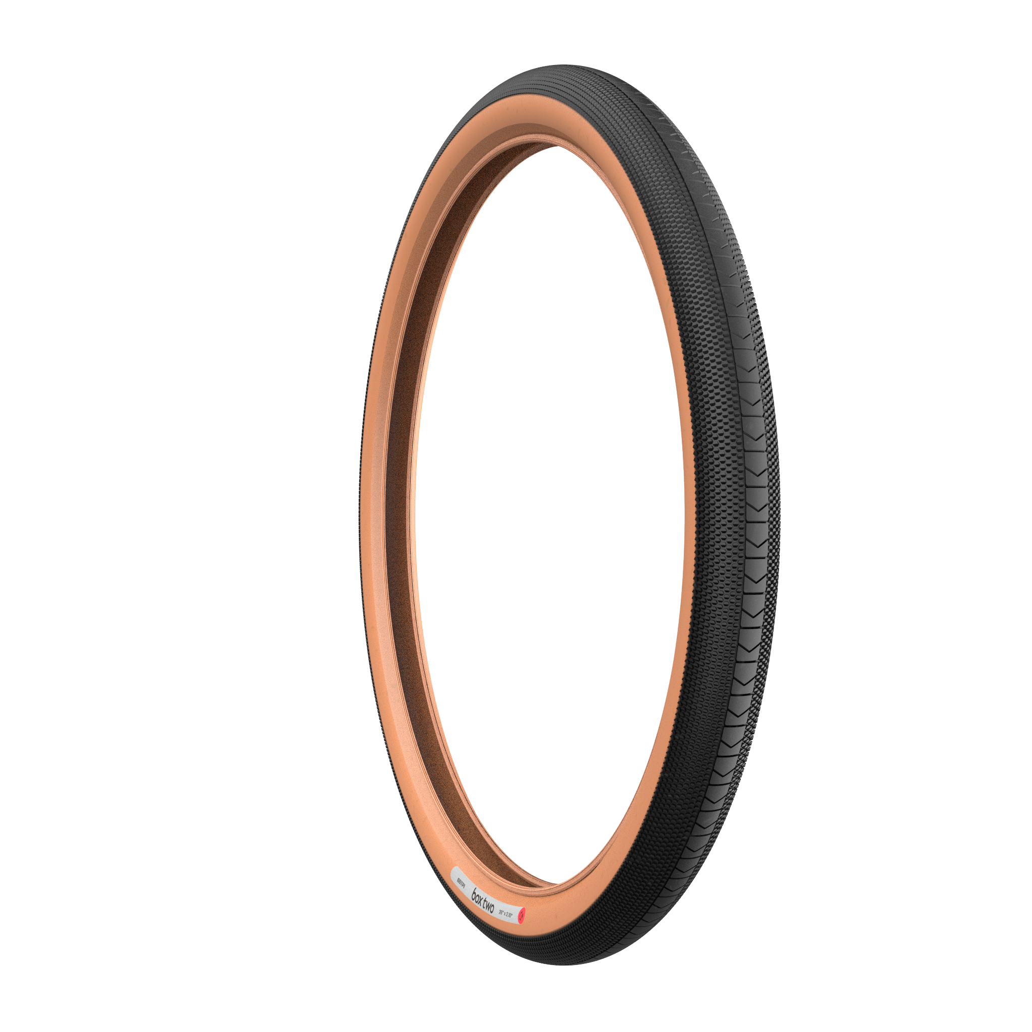 thumbnail image 2 of ALTA 26 X 1.75 Whitewall Bicycle Tires (2) With Tubes – Classic Mini Brick 2 of 6