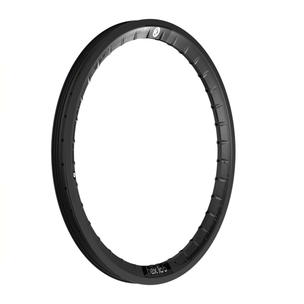 Hex Lab Carbon BMX 24 x 1.75&quot; 36-Hole Rim