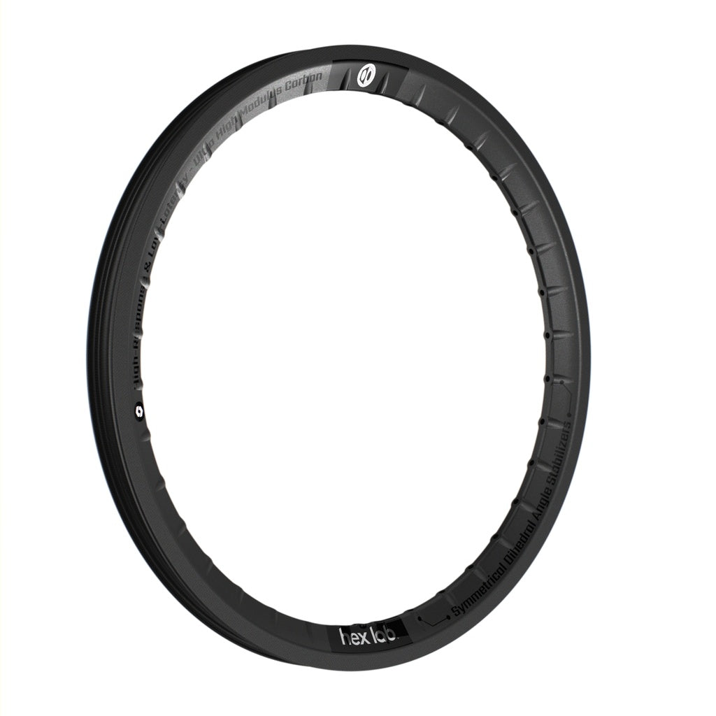 Hex Lab Carbon BMX 24 x 1.75&quot; 36-Hole Rim