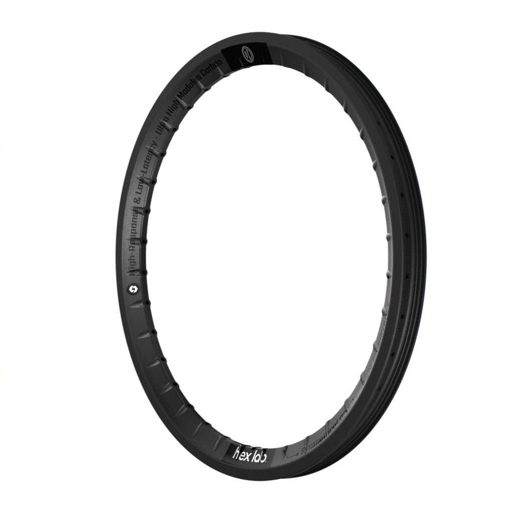 Hex Lab Carbon BMX 24 x 1.75&quot; 36-Hole Rim
