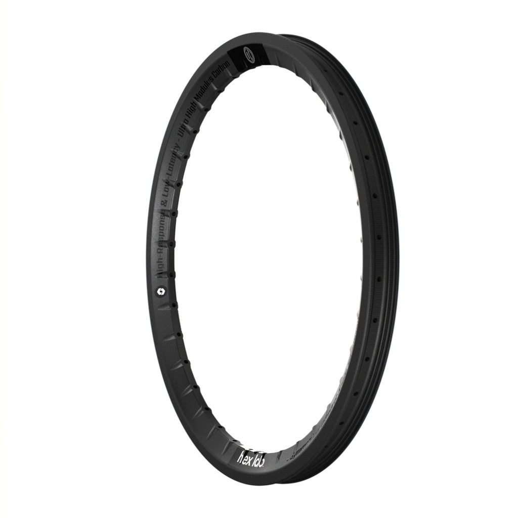 Hex Lab Carbon BMX 24 x 1.75&quot; 36-Hole Rim