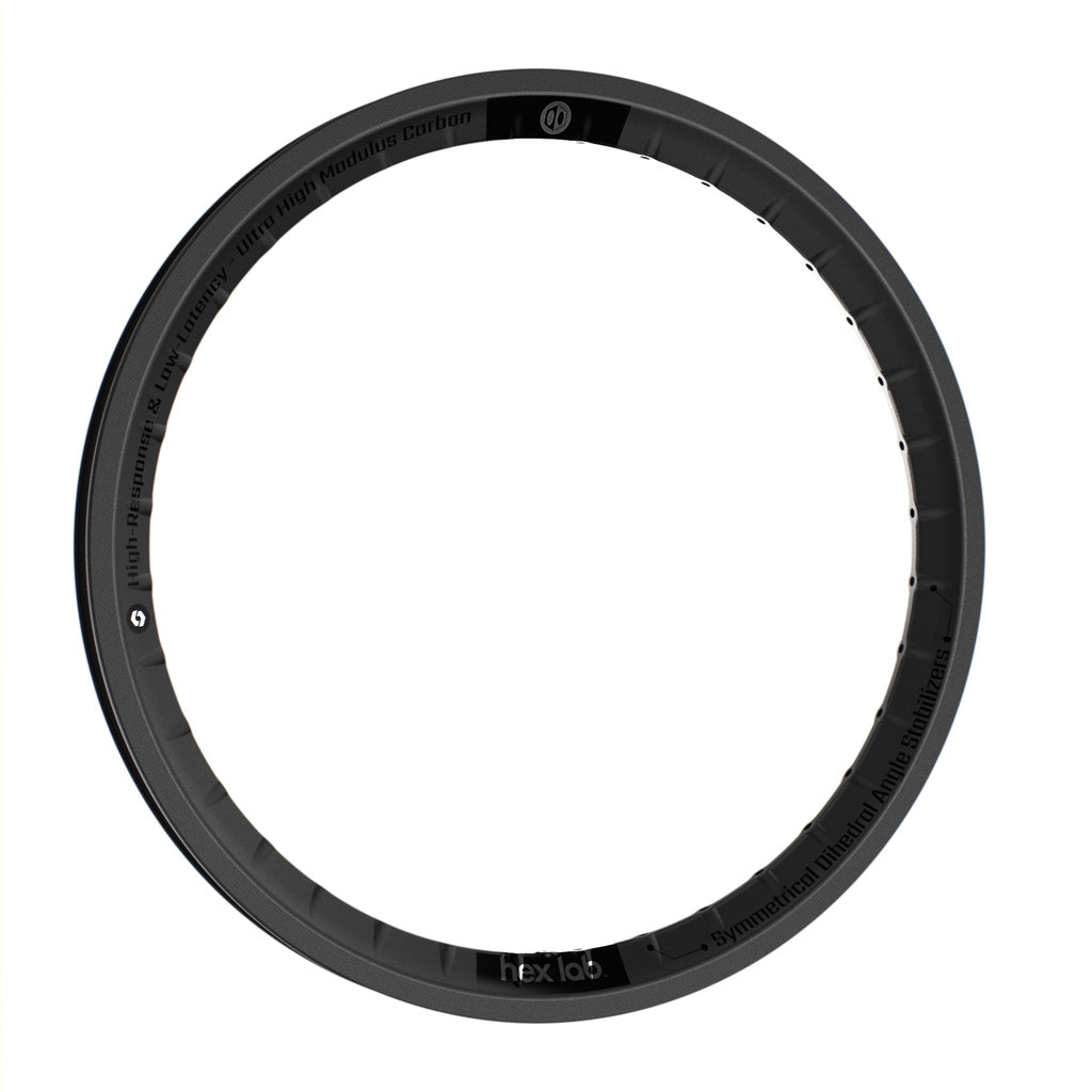 Hex Lab Carbon BMX 24 x 1.75&quot; 36-Hole Rim