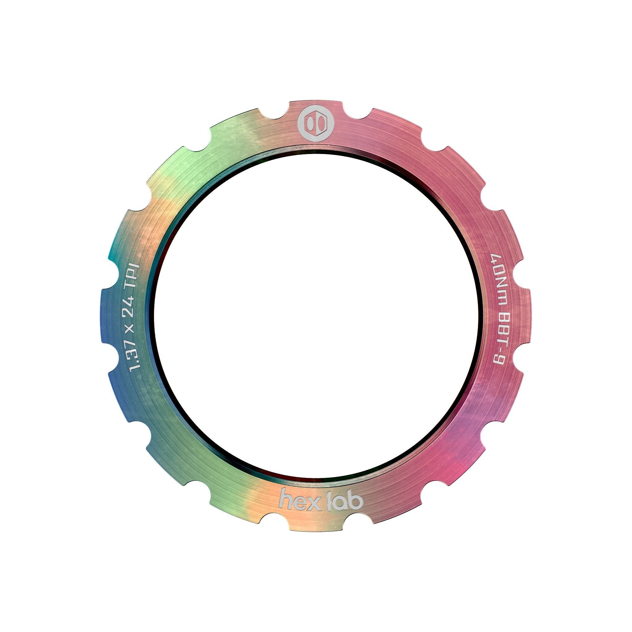 Hex Lab Titanium Lock Ring – Box