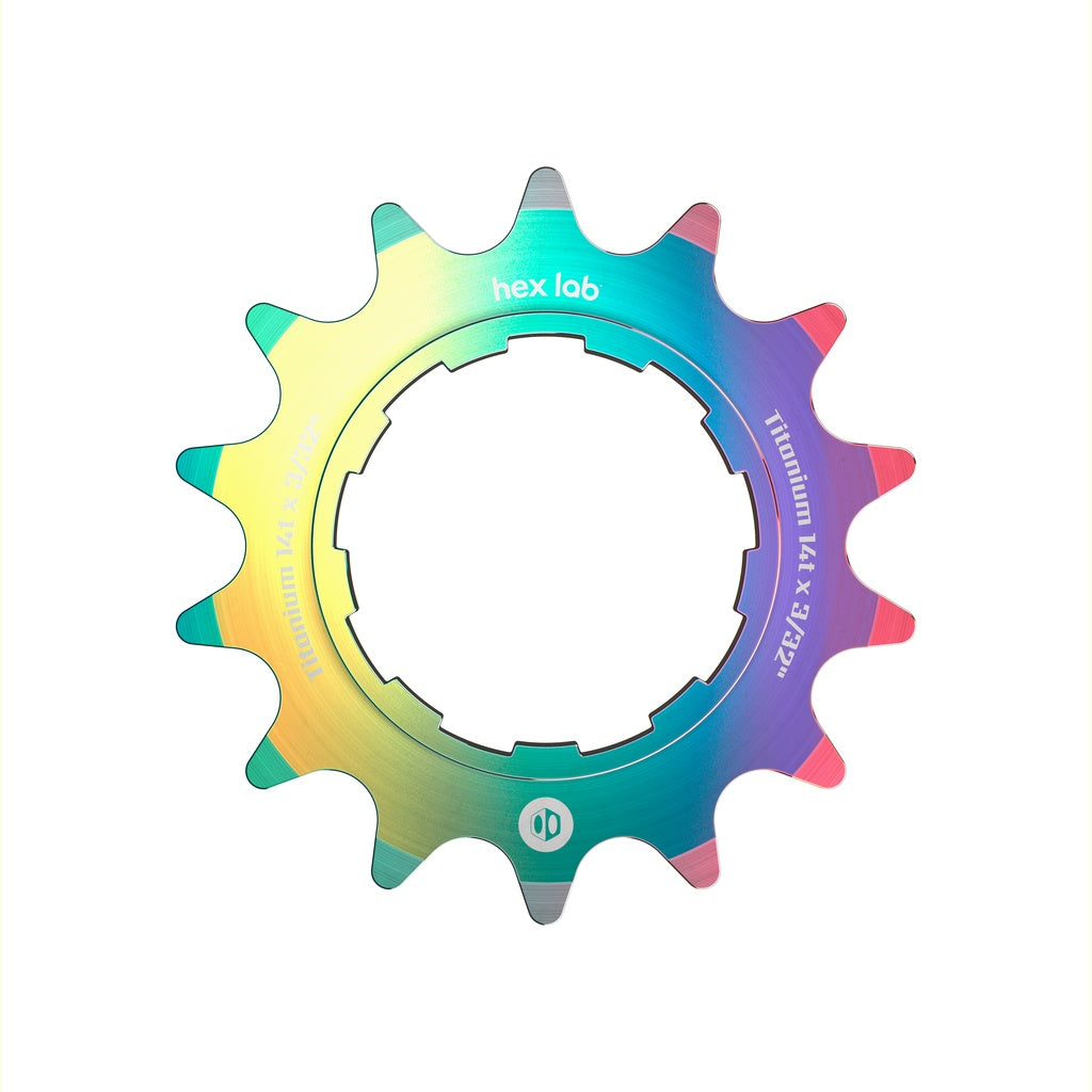 Hex Lab Single Speed Titanium Cogs - Box®