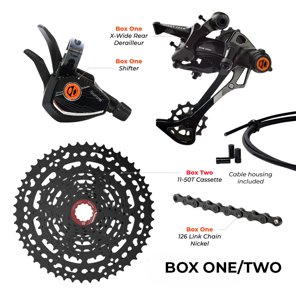 Box One/Two P9 X-Wide Multi Shift Groupset