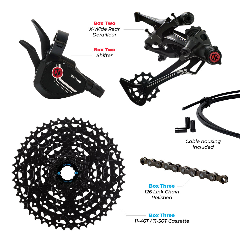 Prime 9 Technology MTB Drivetrain Product Line – Box