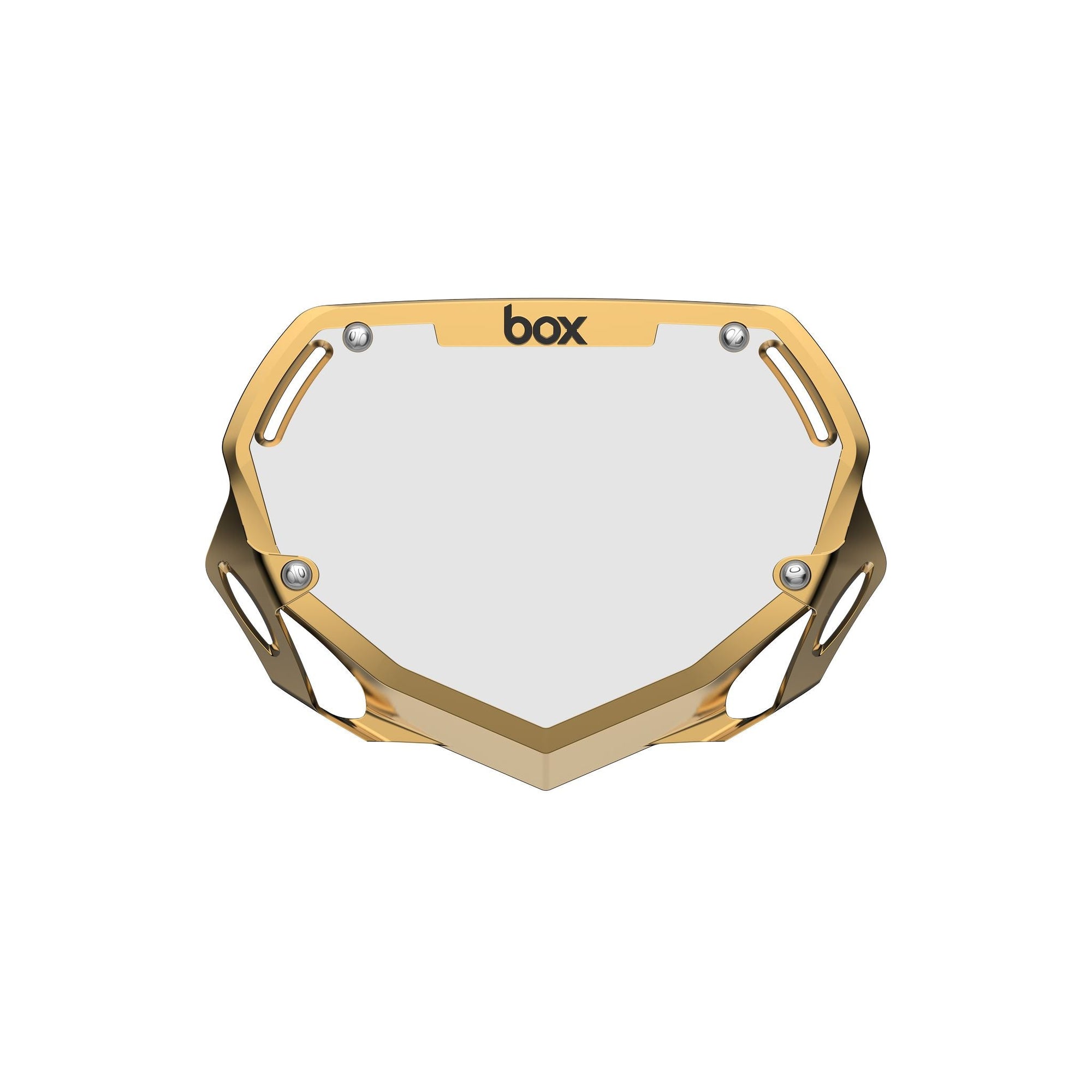 Box Two Chrome Number Plate - Box®