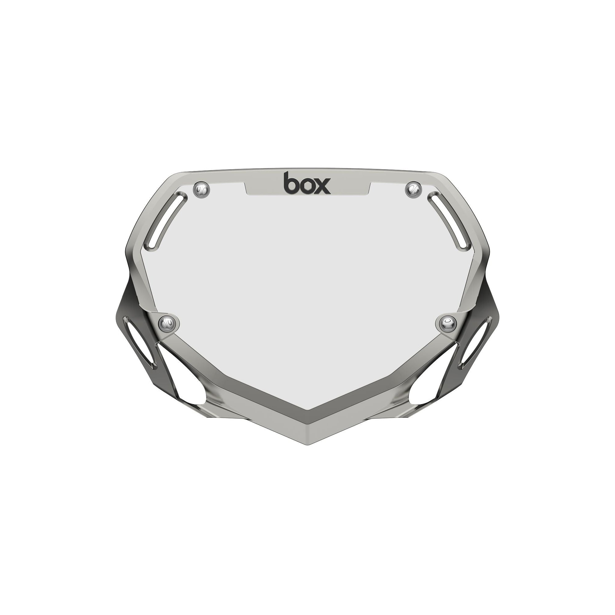 Box Two Chrome Number Plate - Box®