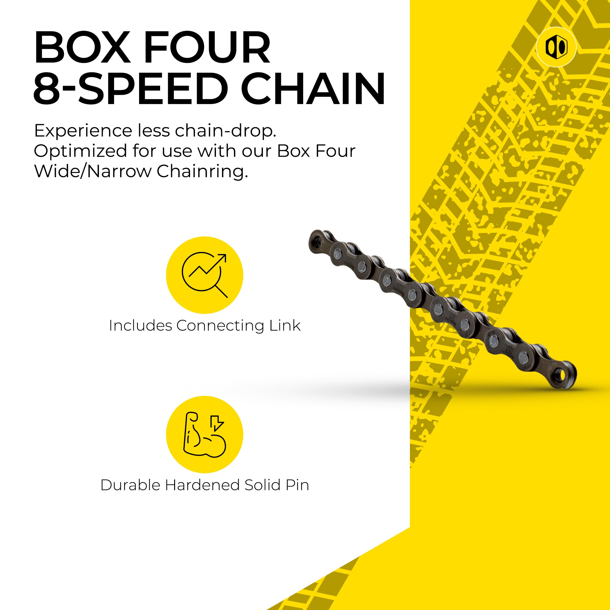 Box Four 8S Wide Single Shift E-Bike Groupset