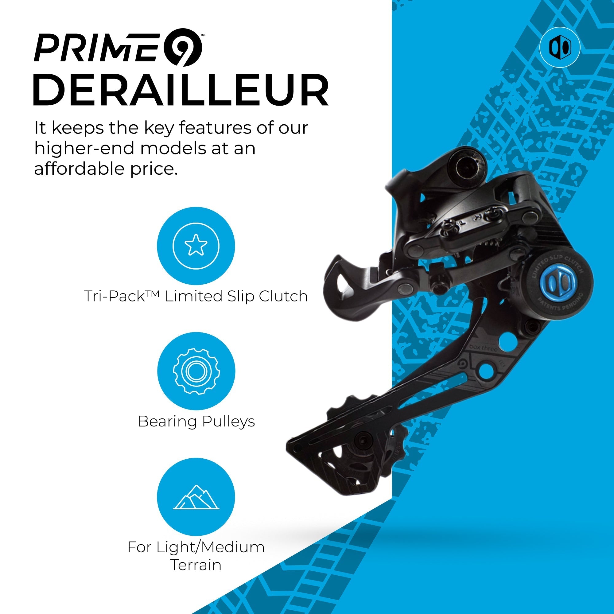 Box Three P9 Wide Single Shift E-Bike Groupset