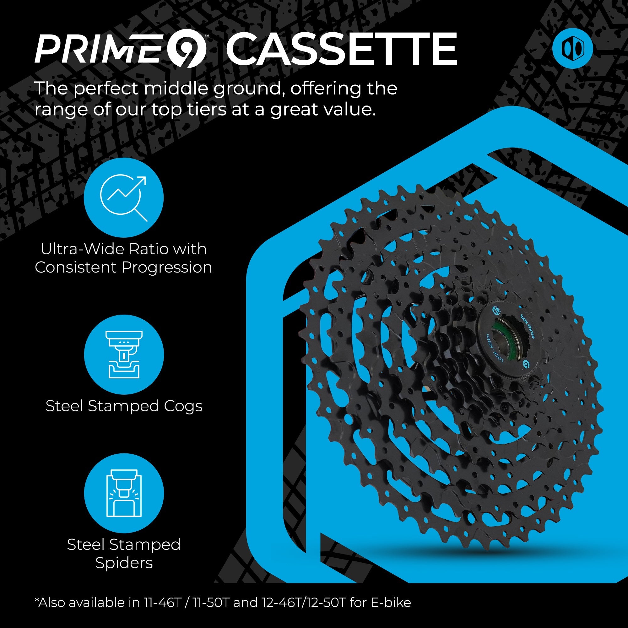Box Three P9 X-Wide Multi Shift Groupset