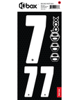 Box Two Number Sticker Kit