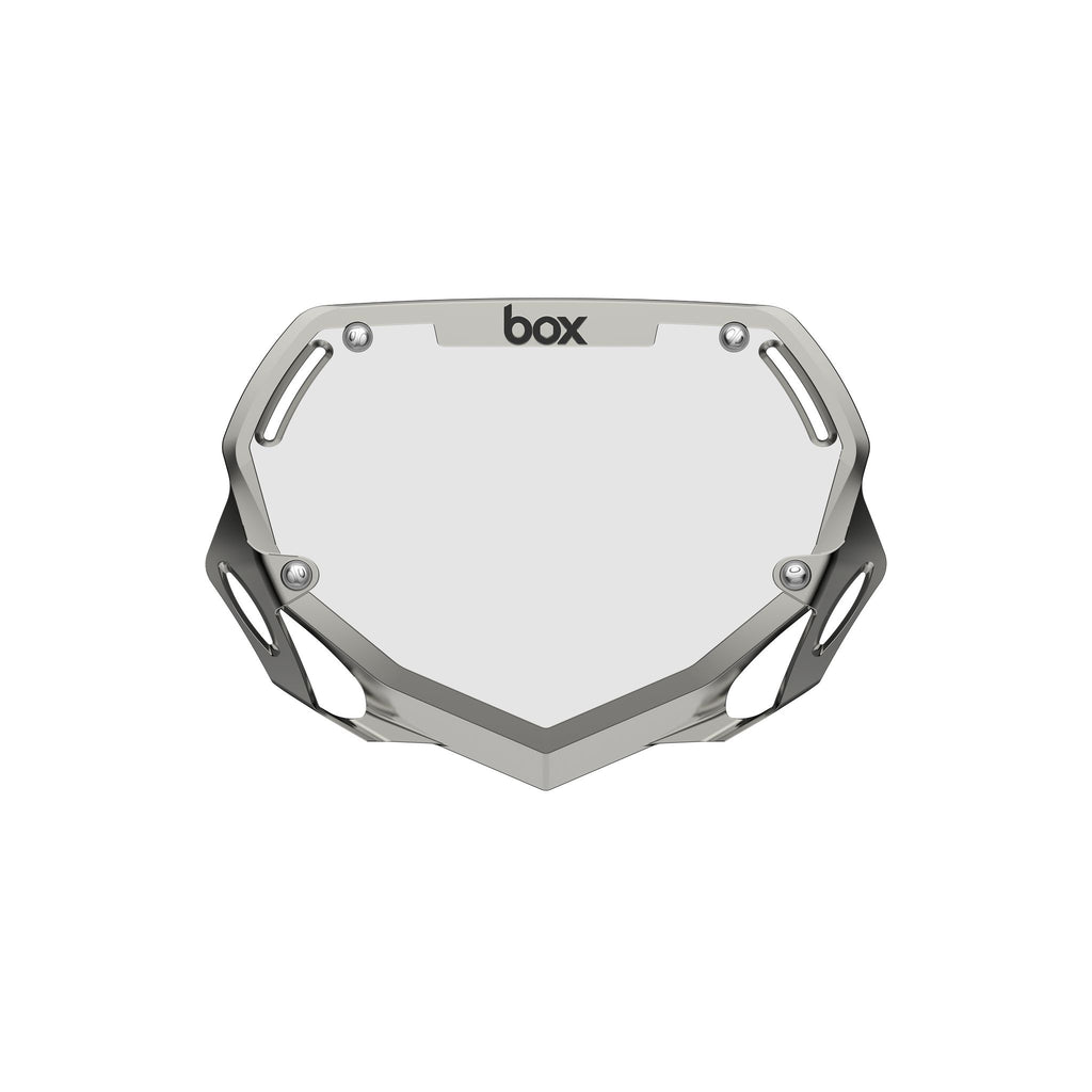 Box Two Chrome Number Plate - Box®