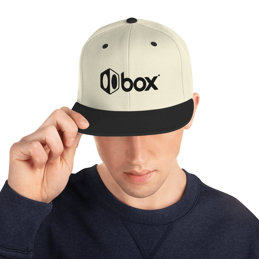 Box One BW Snapback Hat